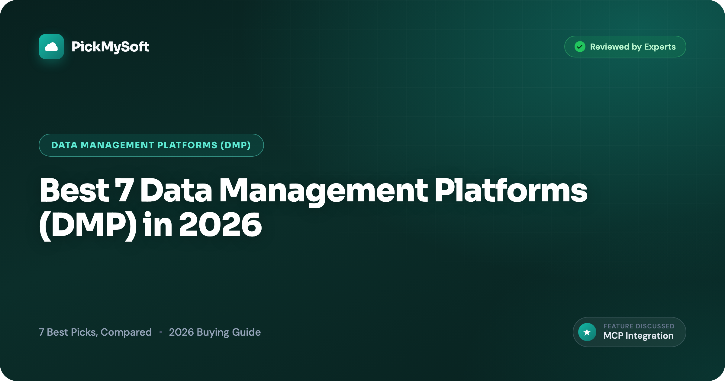 Best 7 Data Management Platforms (DMP) in 2026