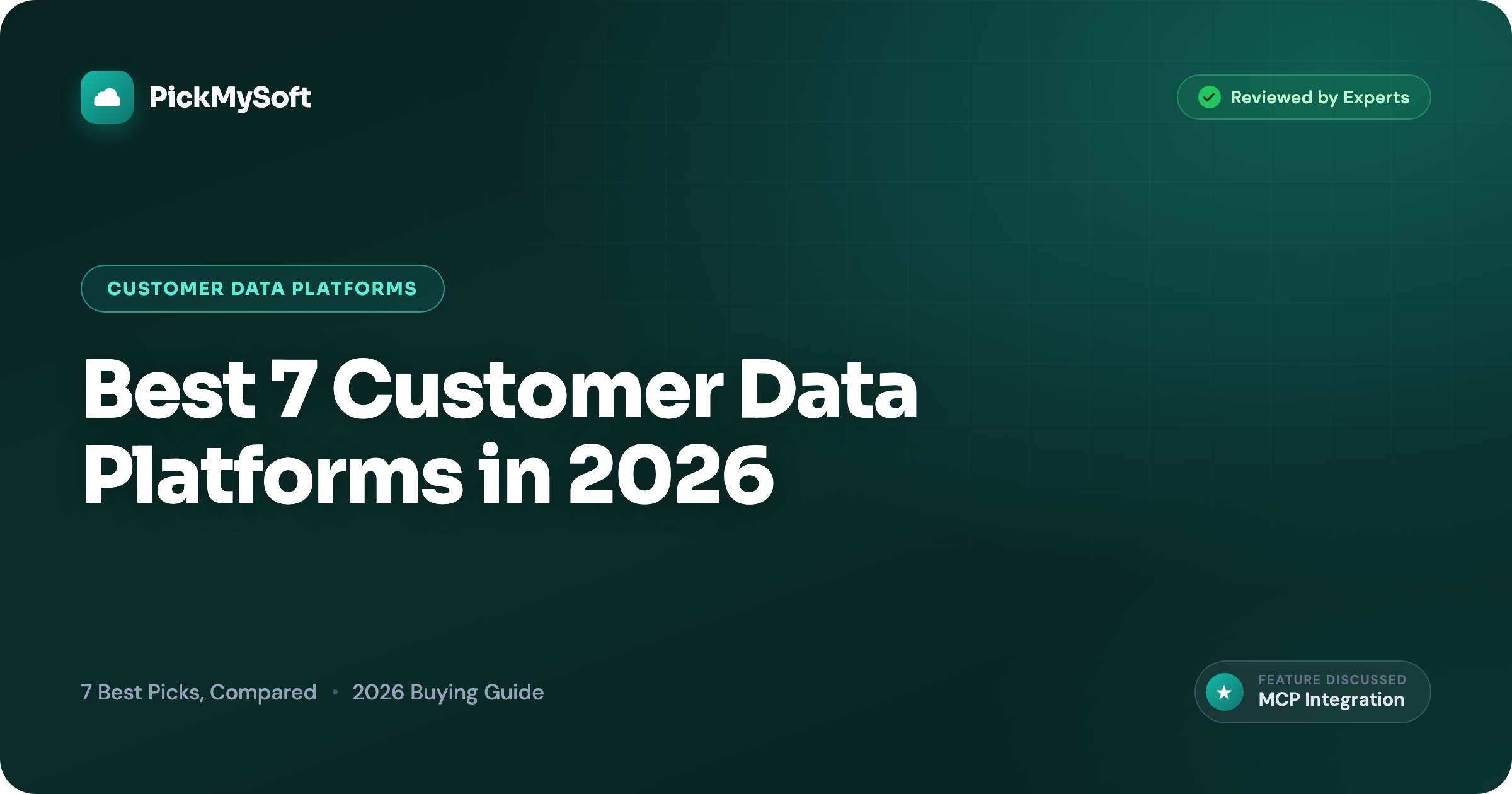 Best 7 Customer Data Platforms in 2026