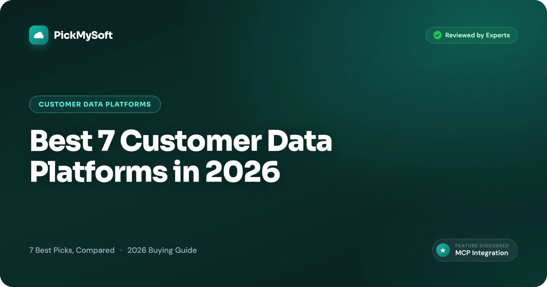 Best 7 Customer Data Platforms in 2026