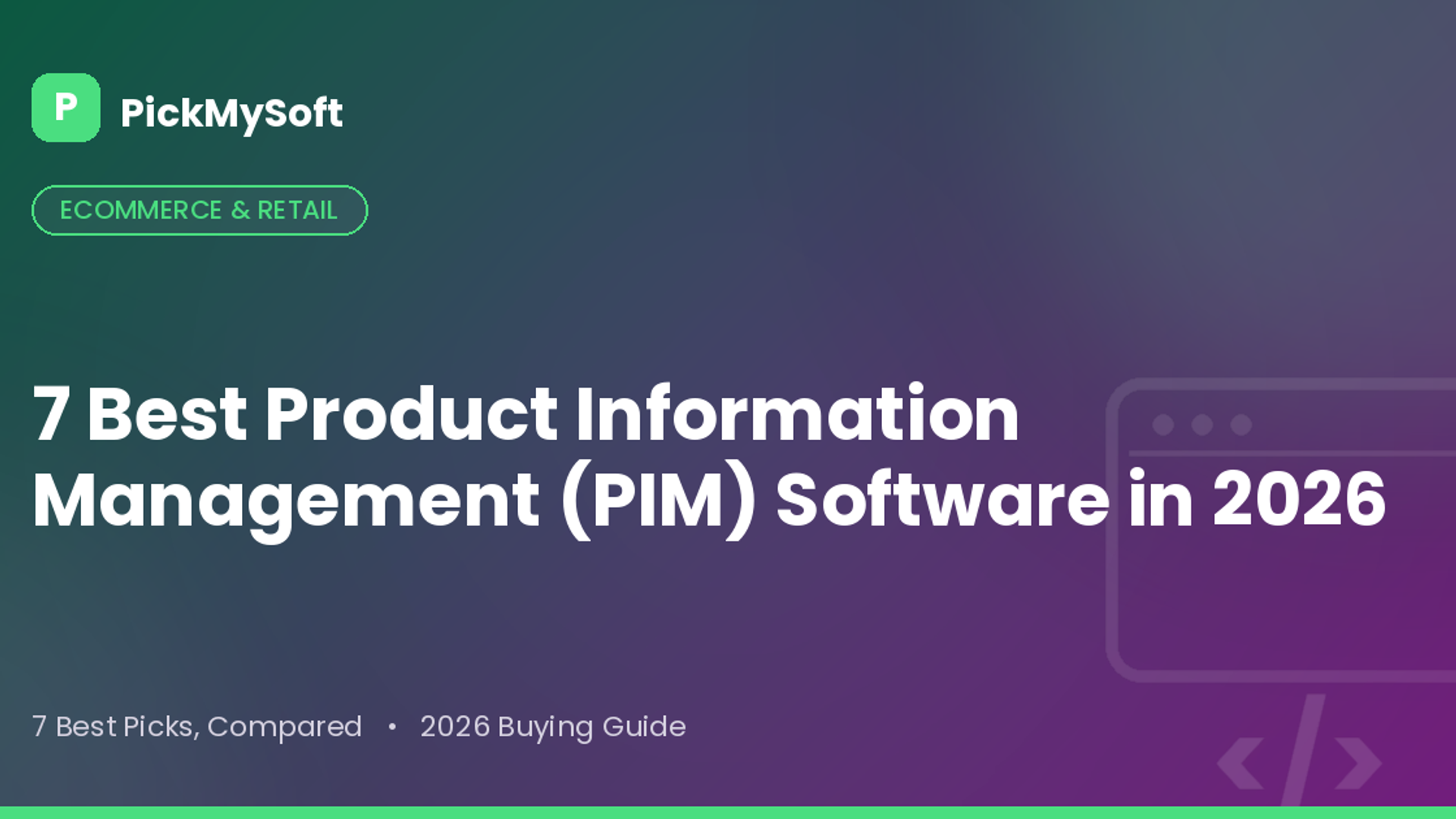 Best Product Information Management (PIM) Software