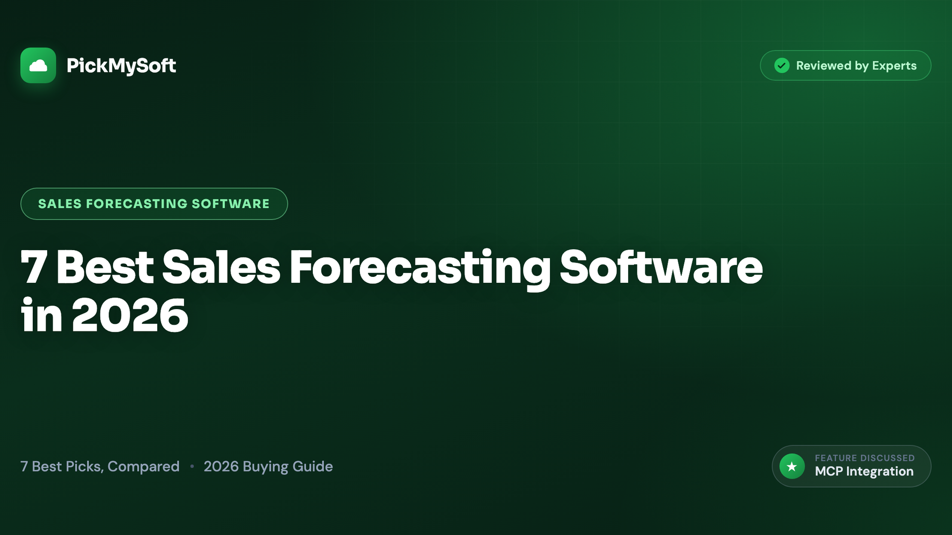 7 Best Sales Forecasting Software in 2026