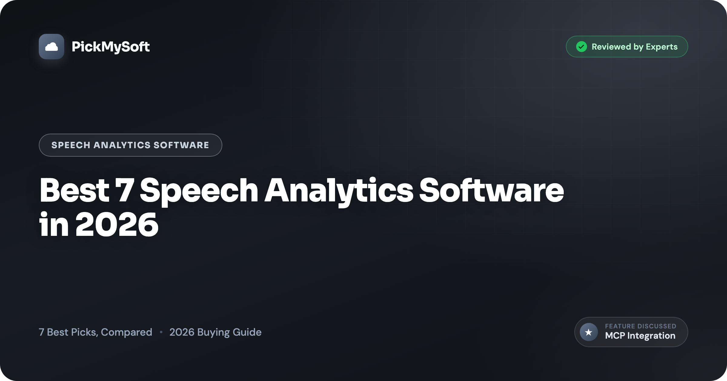 Best 7 Speech Analytics Software in 2026