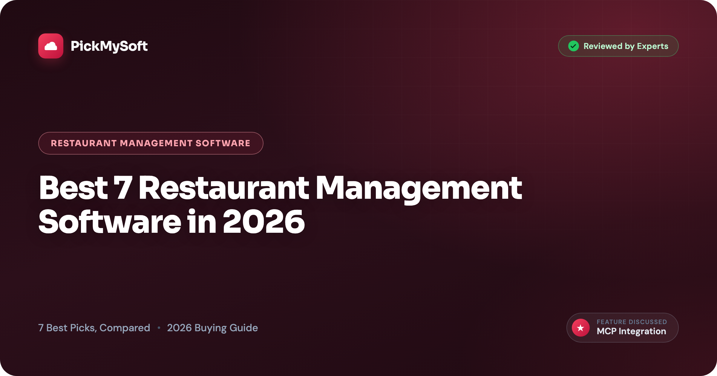 Best 7 Restaurant Management Software in 2026