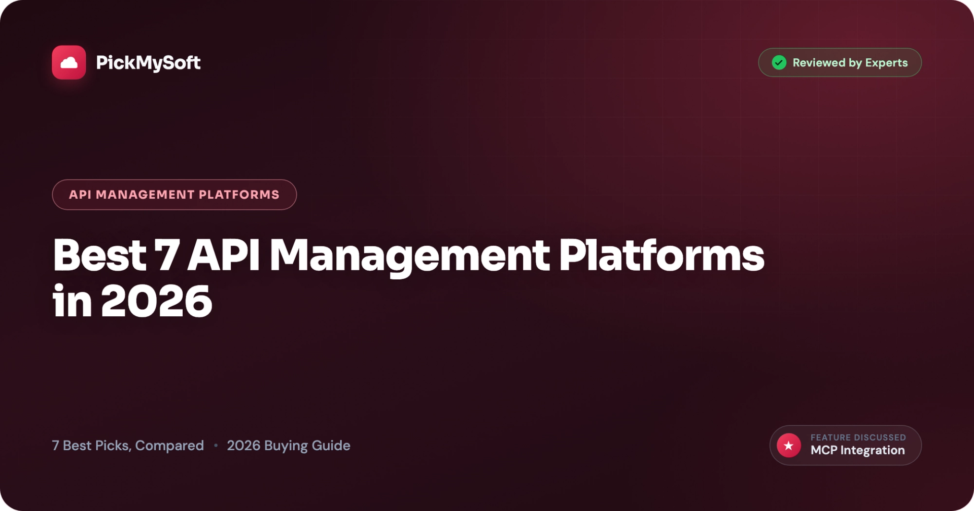 Best 7 API Management Platforms in 2026