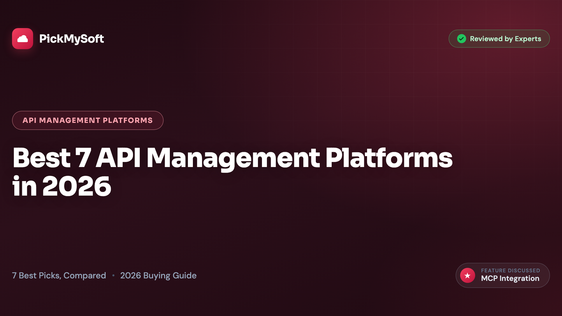Best 7 API Management Platforms in 2026