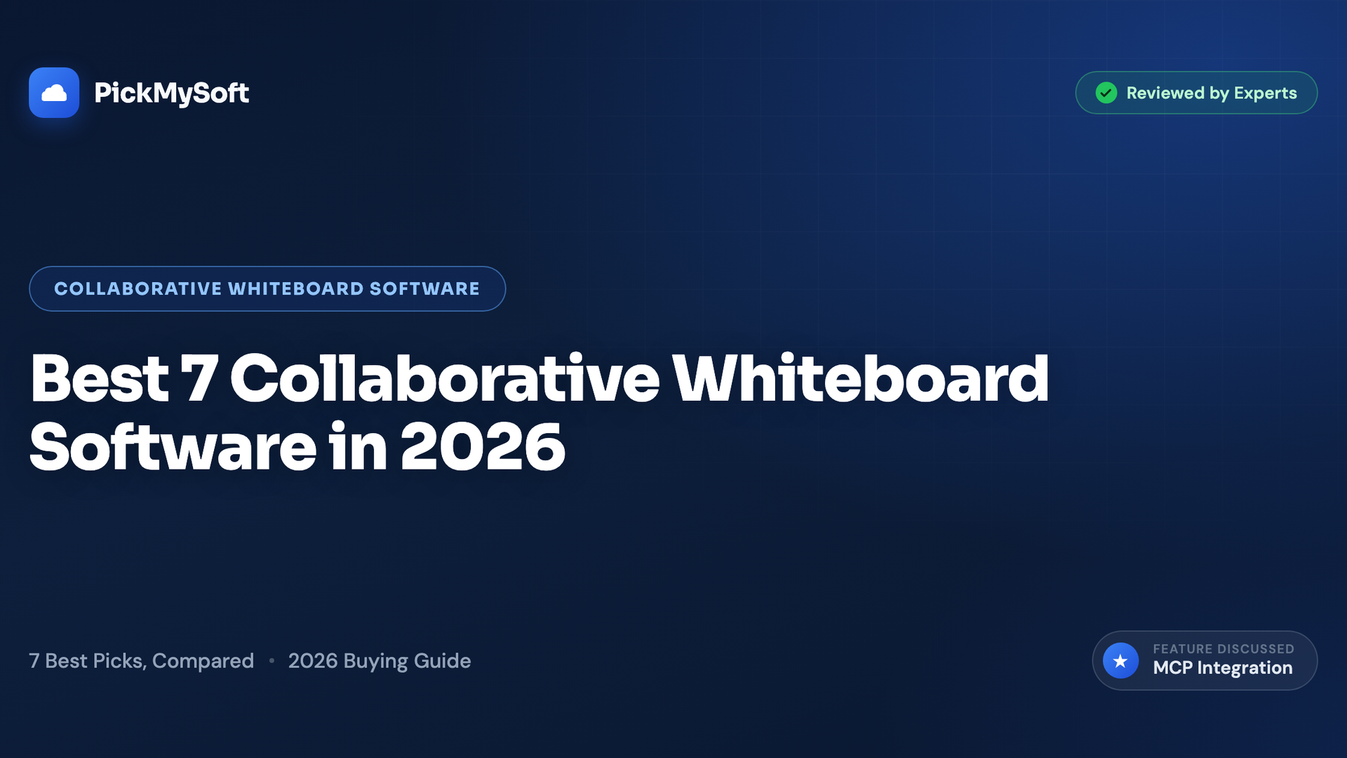 Best 7 Collaborative Whiteboard Software in 2026