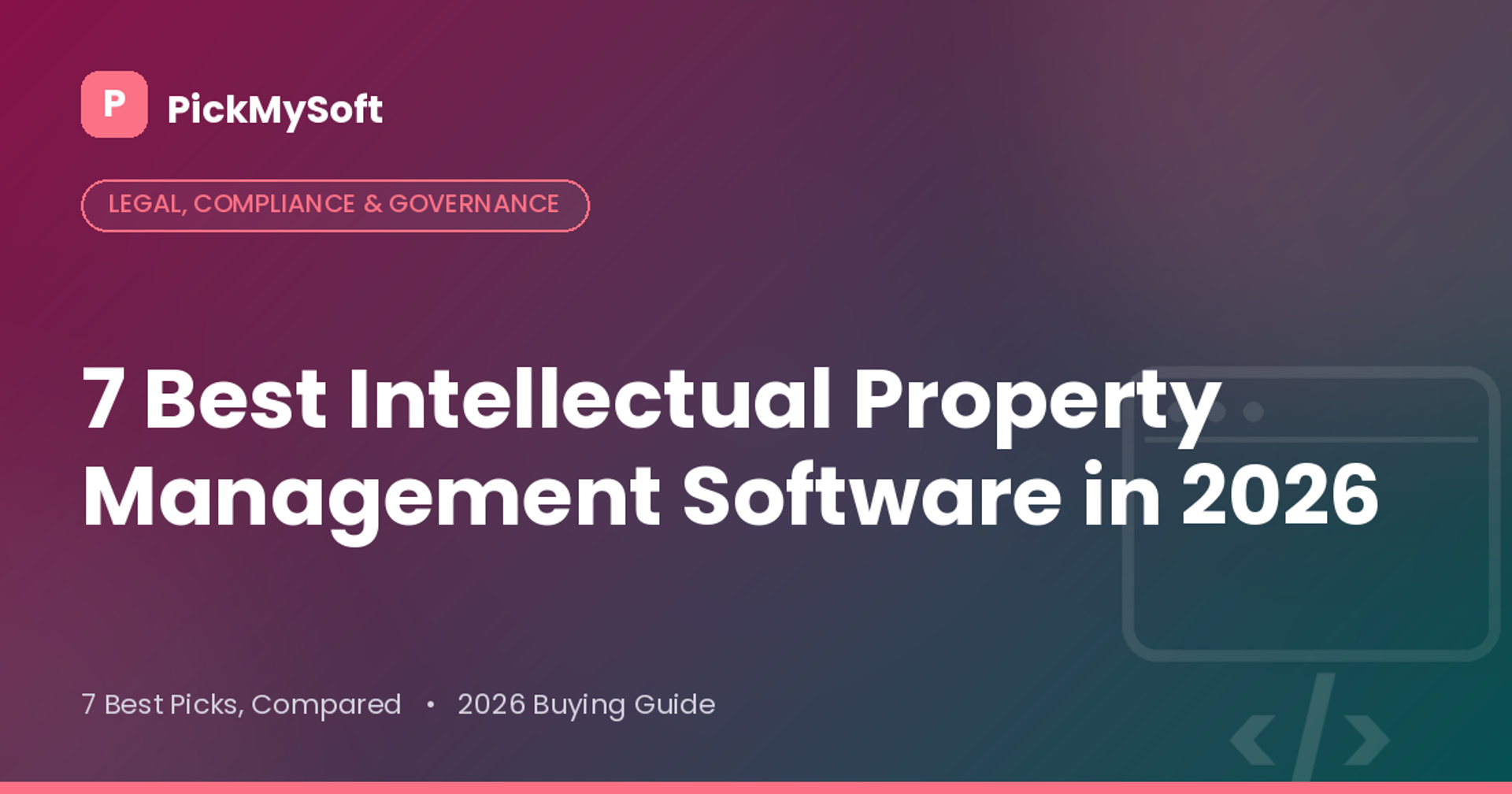 Best Intellectual Property Management Software