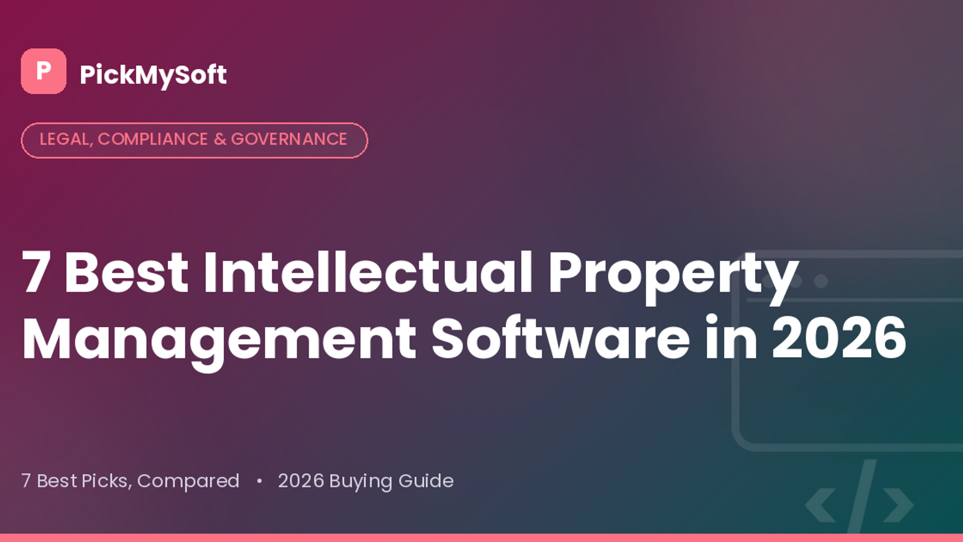 Best Intellectual Property Management Software