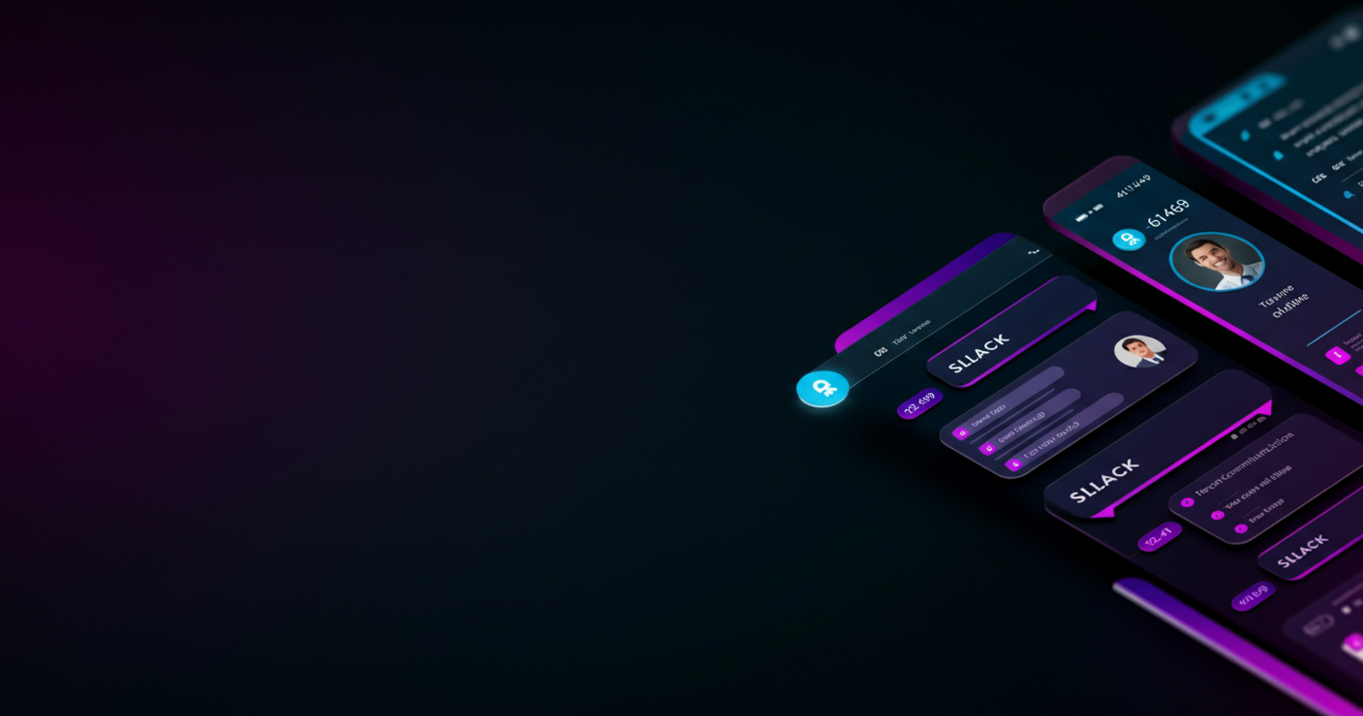 Slack team communication platform interface overview