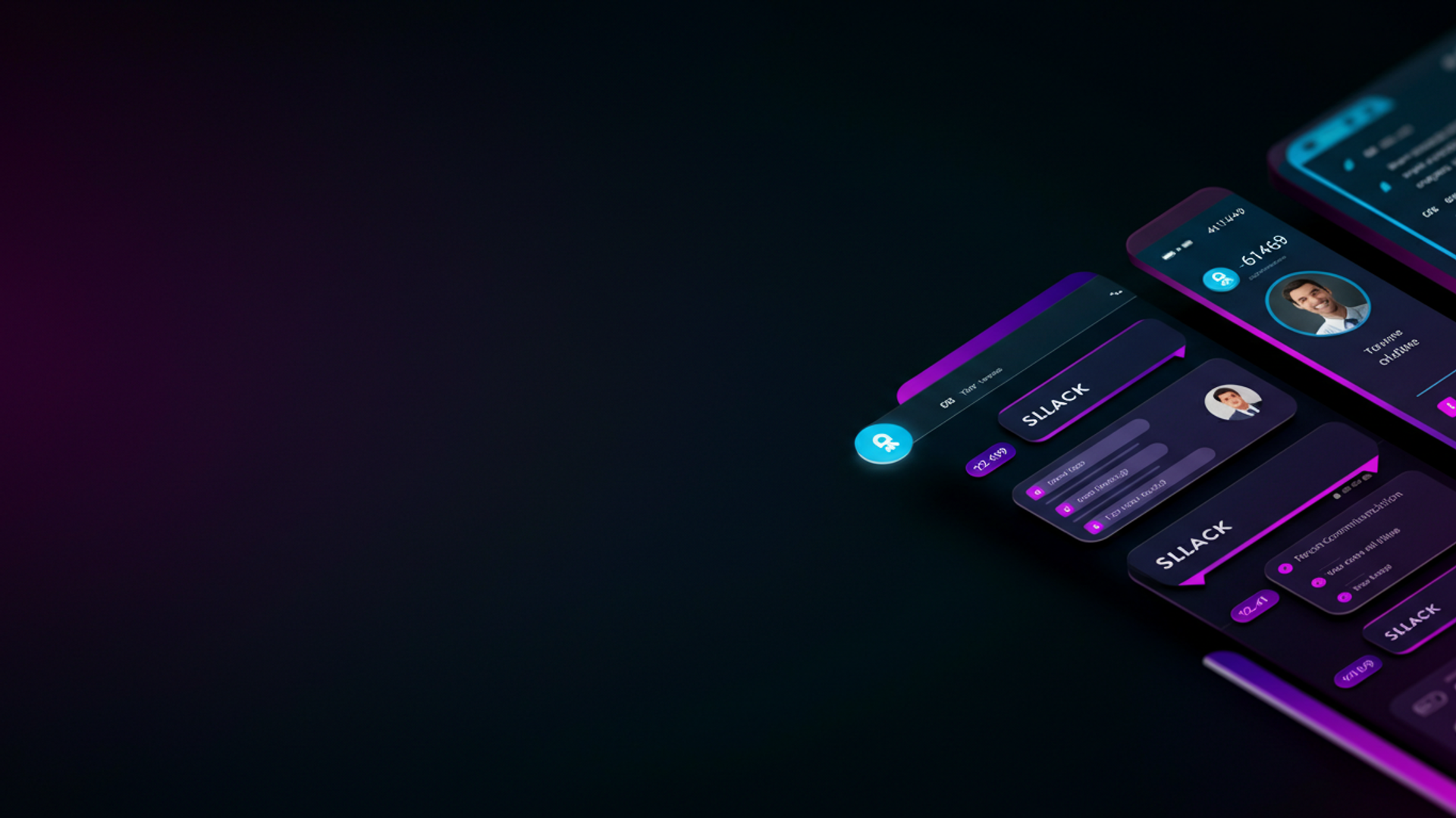 Slack team communication platform interface overview