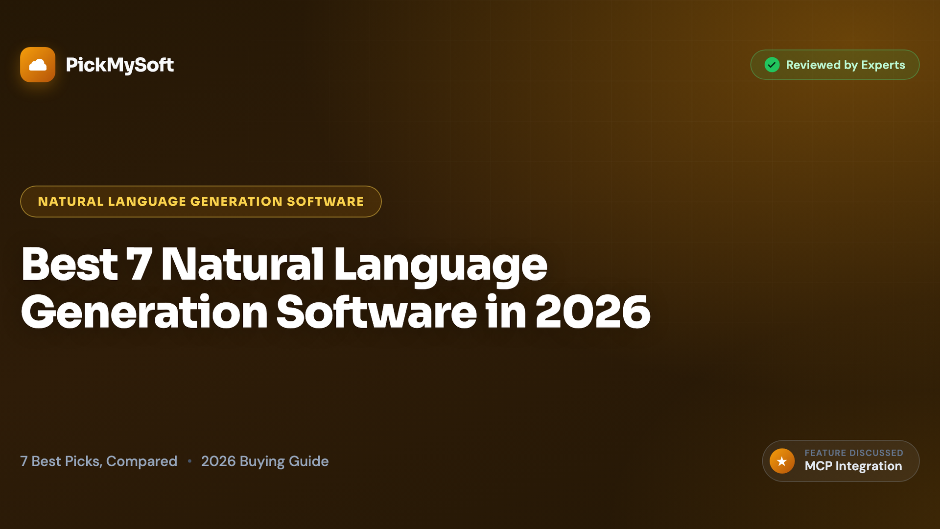 Best 7 Natural Language Generation Software in 2026