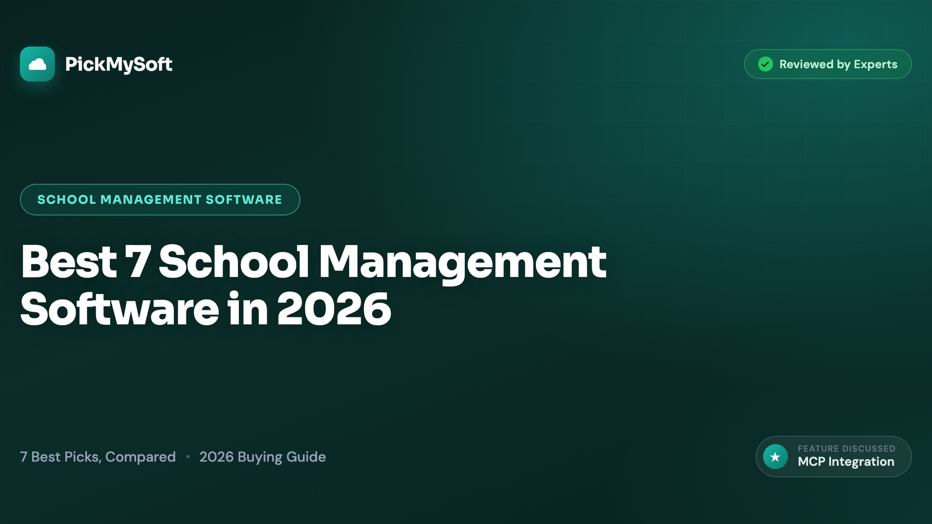 Best 7 School Management Software in 2026