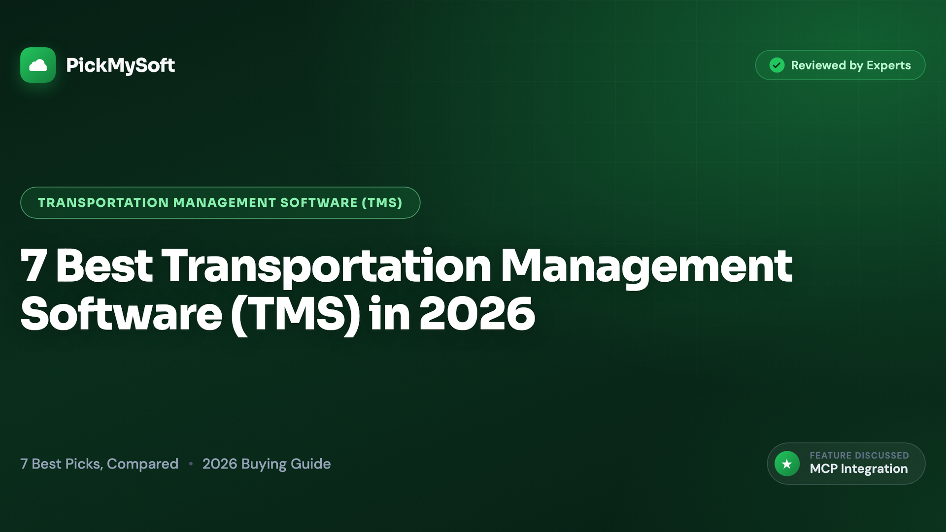 7 Best Transportation Management Software (TMS) in 2026