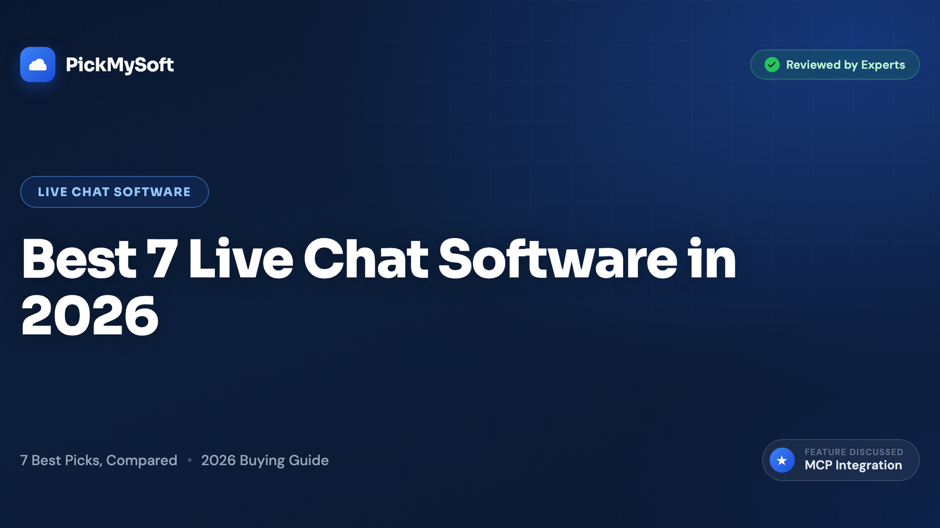 Best 7 Live Chat Software in 2026
