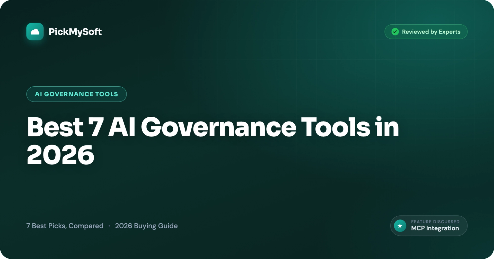 Best 7 AI Governance Tools in 2026
