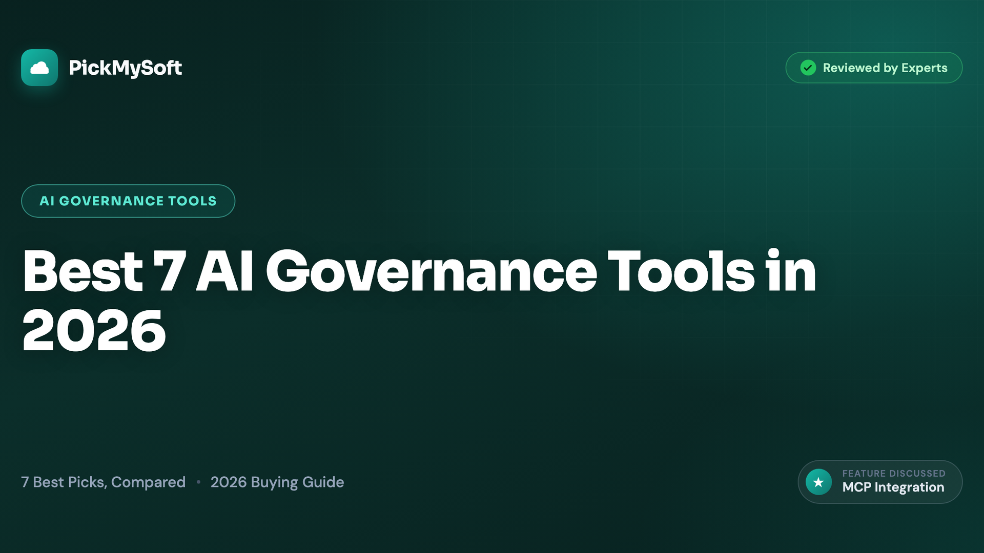 Best 7 AI Governance Tools in 2026