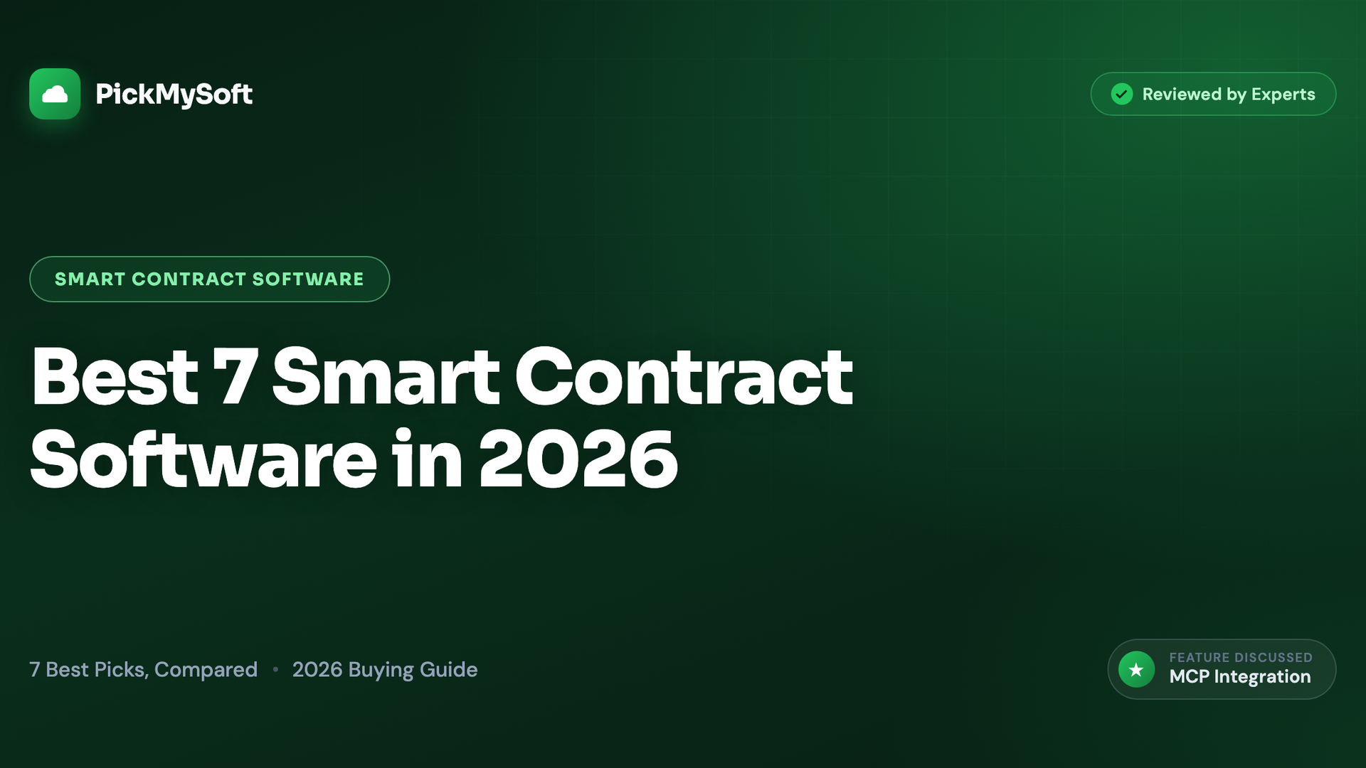 Best 7 Smart Contract Software in 2026
