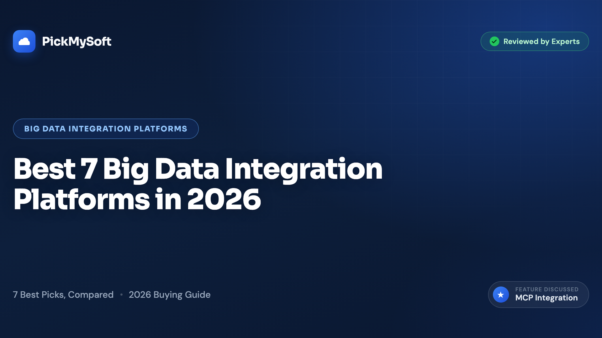 Best 7 Big Data Integration Platforms in 2026
