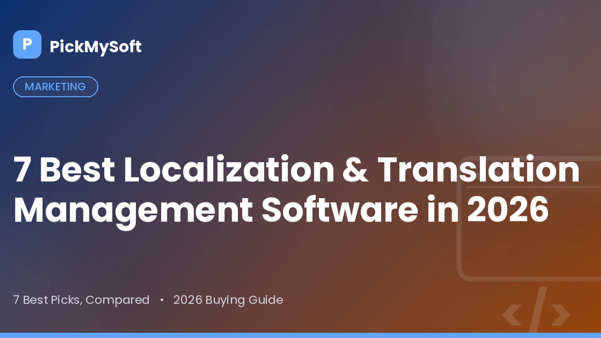 Best Localization & Translation Management Software