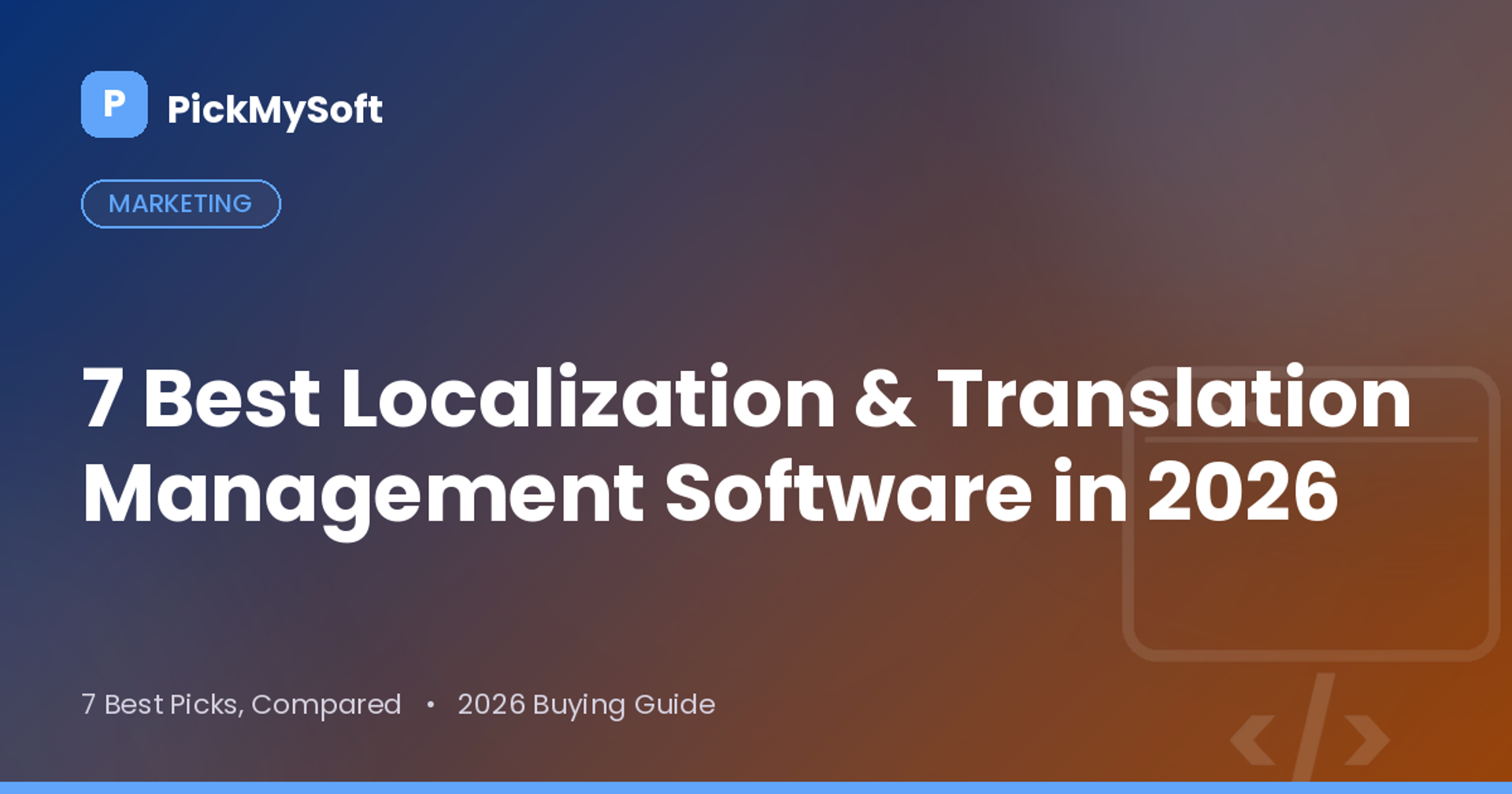 Best Localization & Translation Management Software