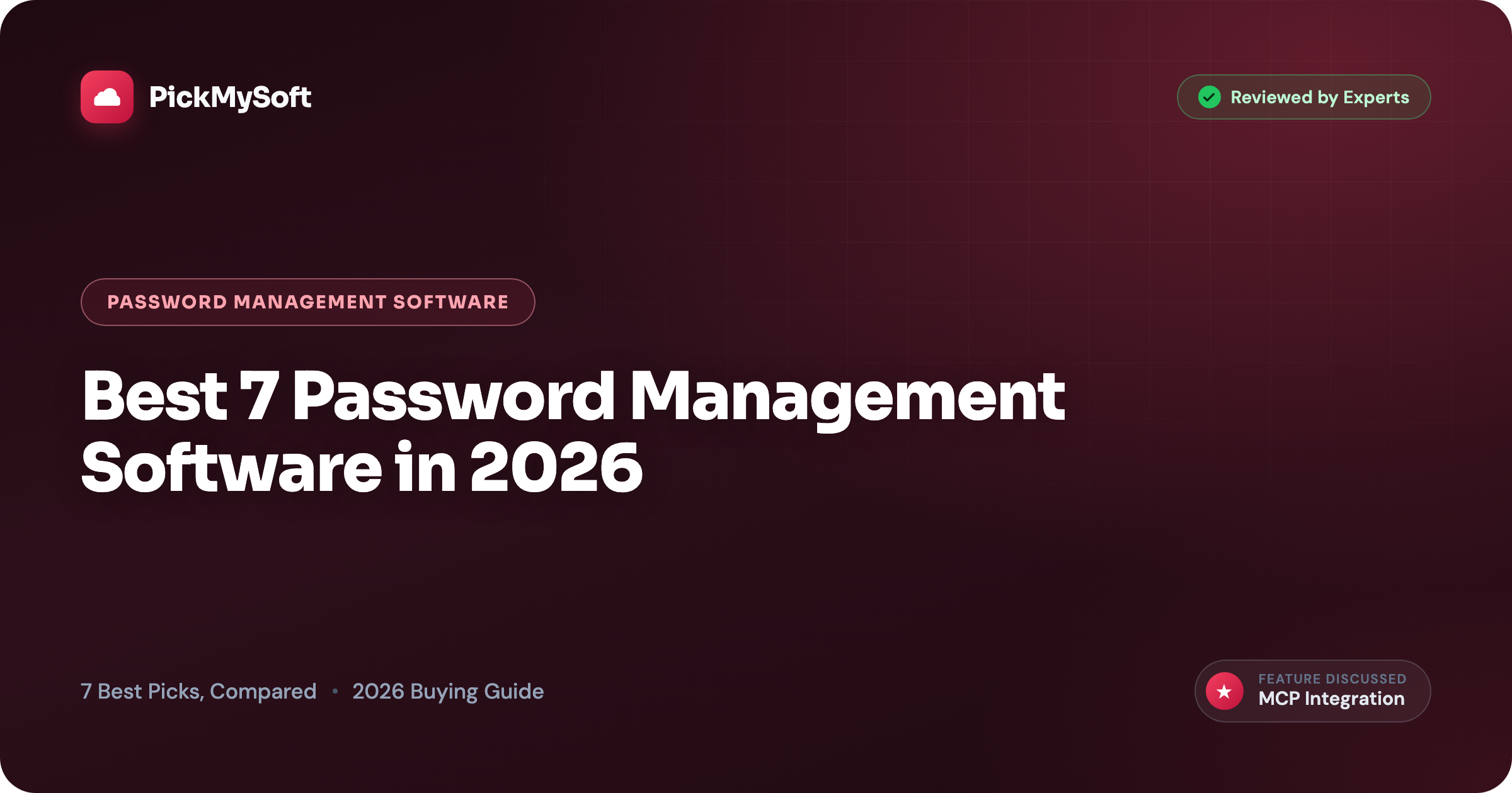 Best 7 Password Management Software in 2026