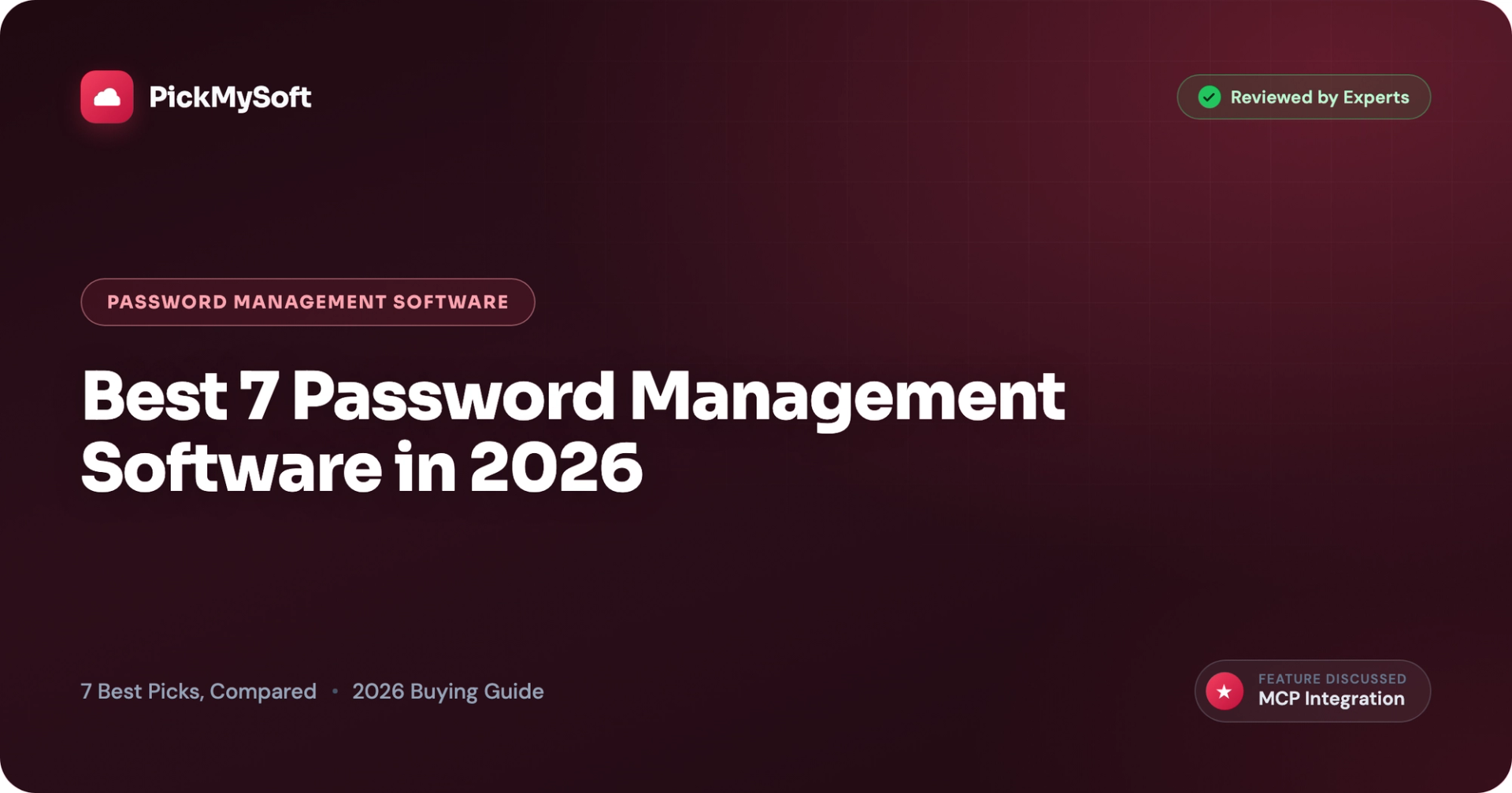 Best 7 Password Management Software in 2026