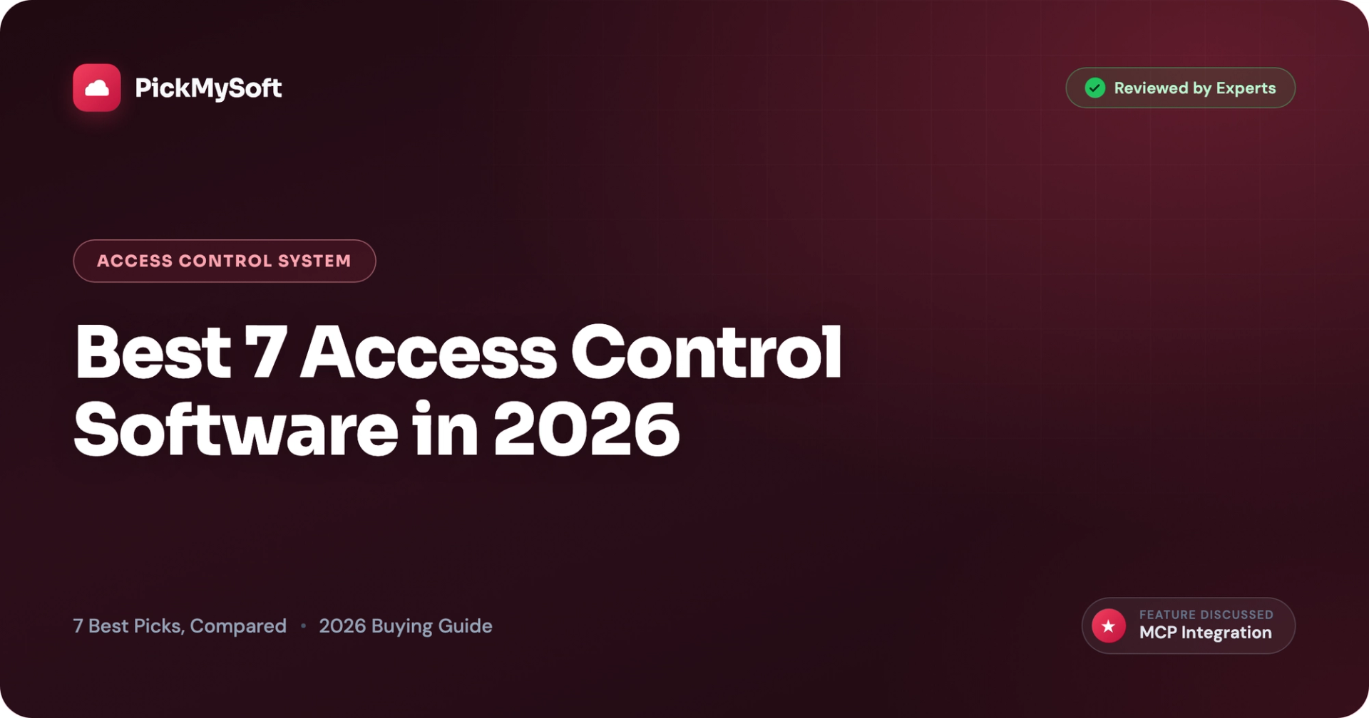 Best 7 Access Control Software in 2026
