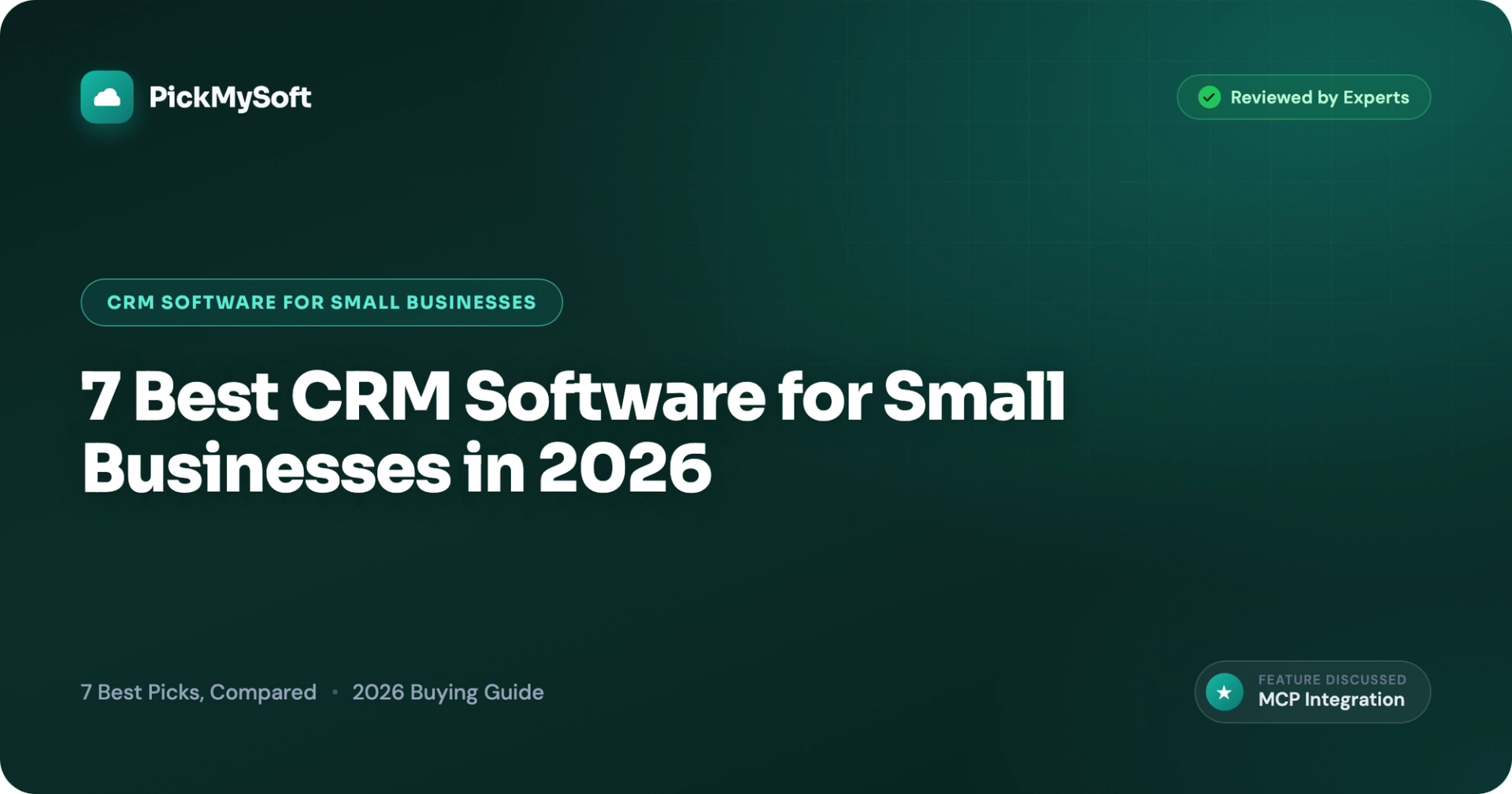 7 Best CRM Software for Small Businesses in 2026