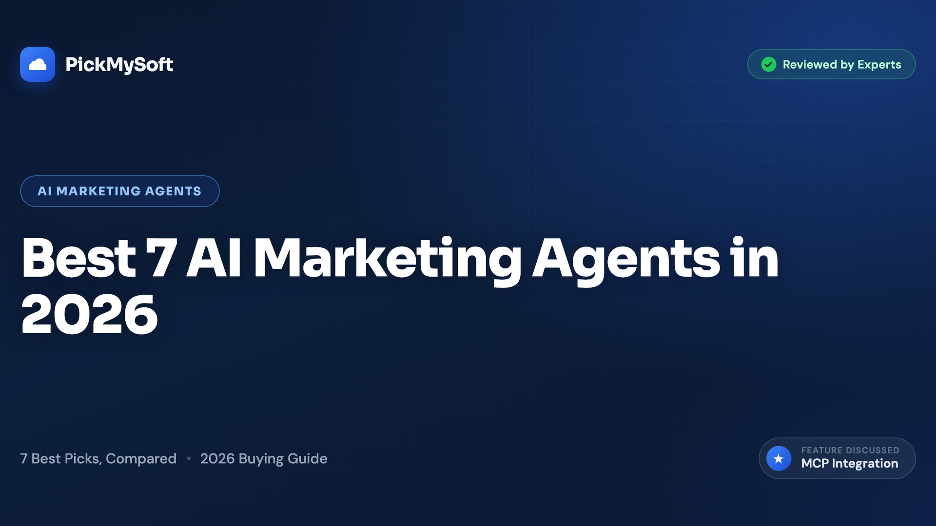 Best 7 AI Marketing Agents in 2026