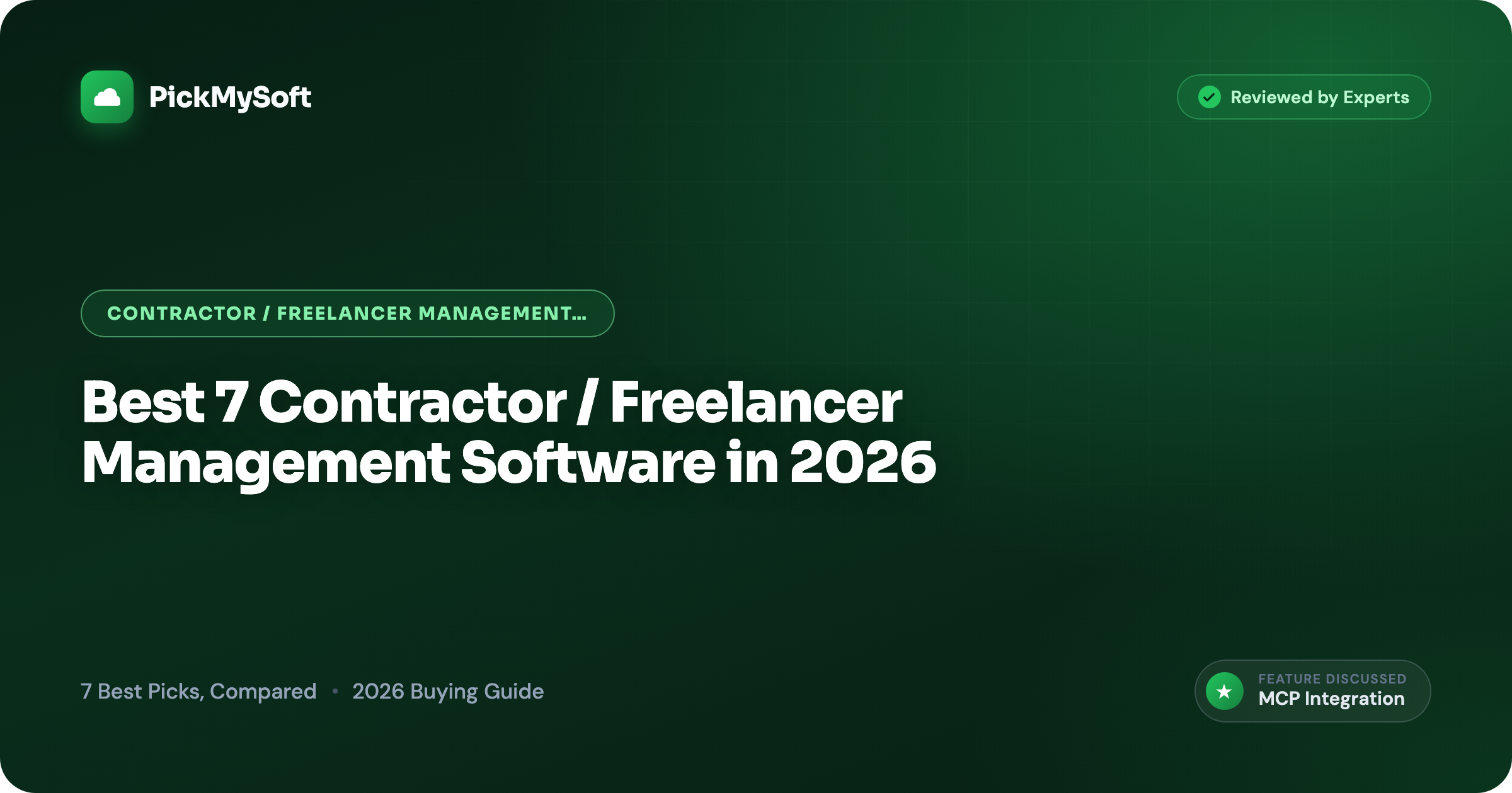 Best 7 Contractor / Freelancer Management Software in 2026