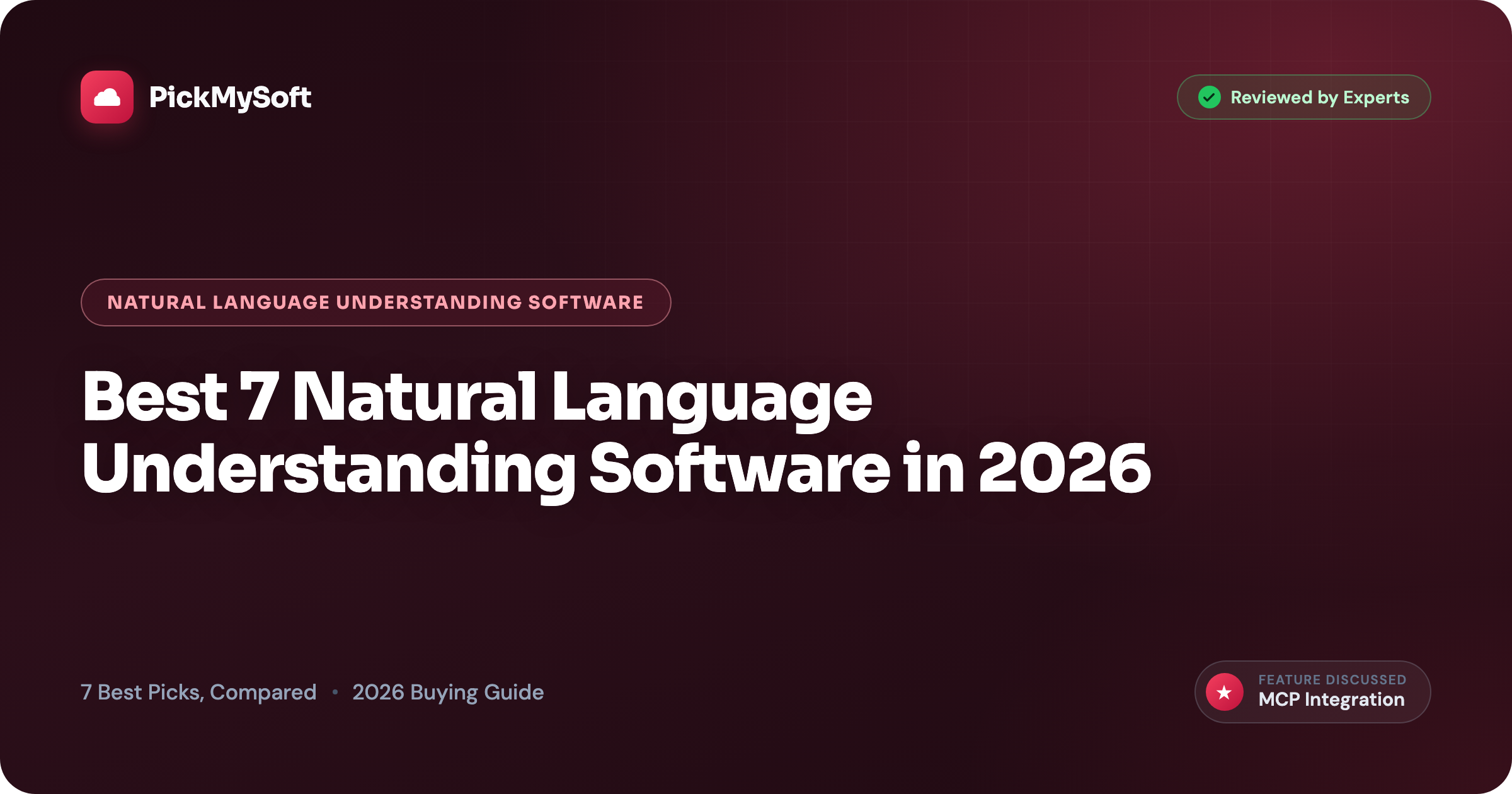 Best 7 Natural Language Understanding Software in 2026