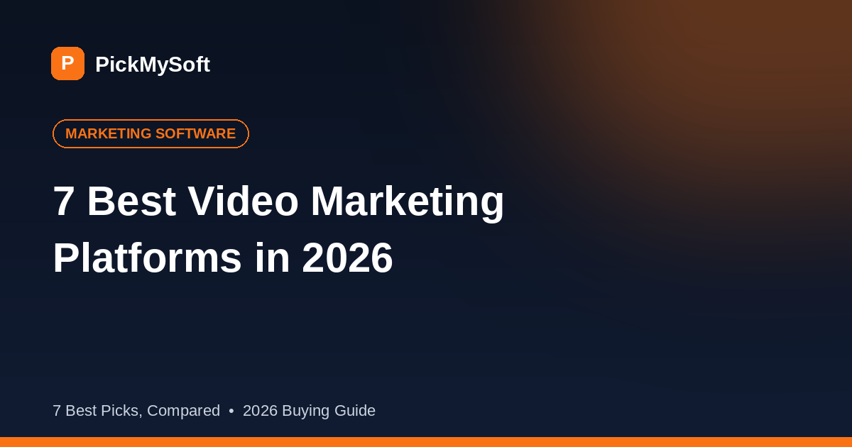 7 Best Video Marketing Platforms