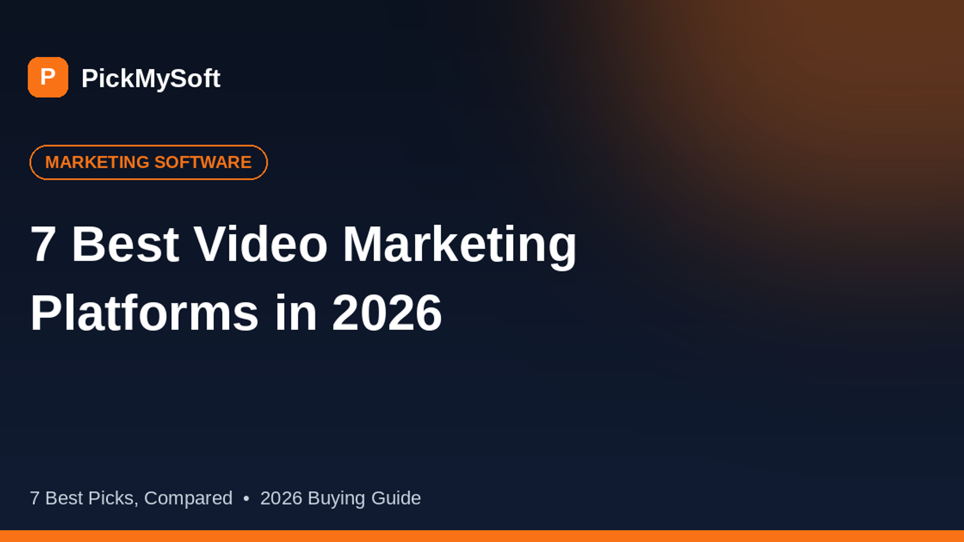 7 Best Video Marketing Platforms