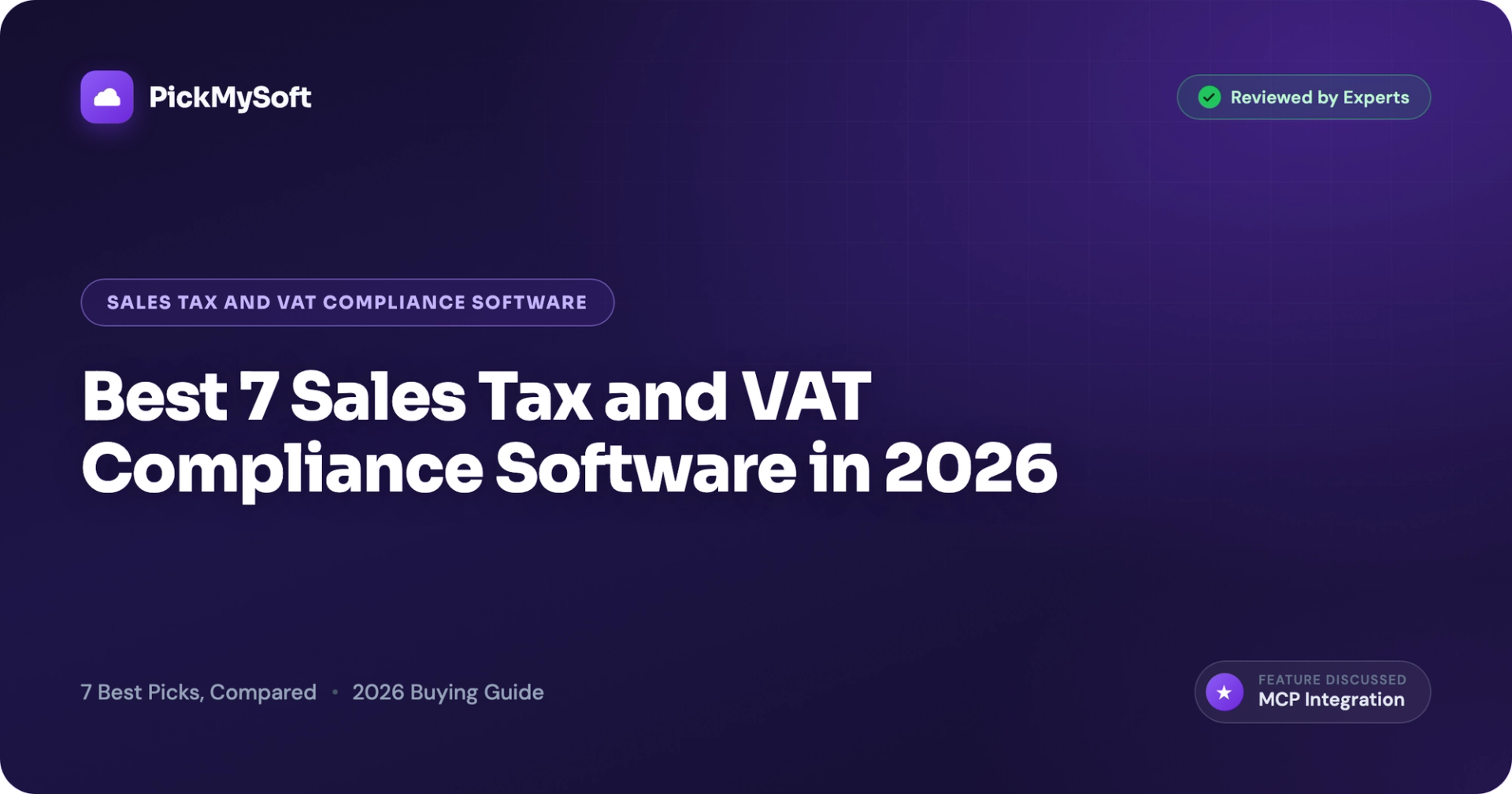 Best 7 Sales Tax and VAT Compliance Software in 2026
