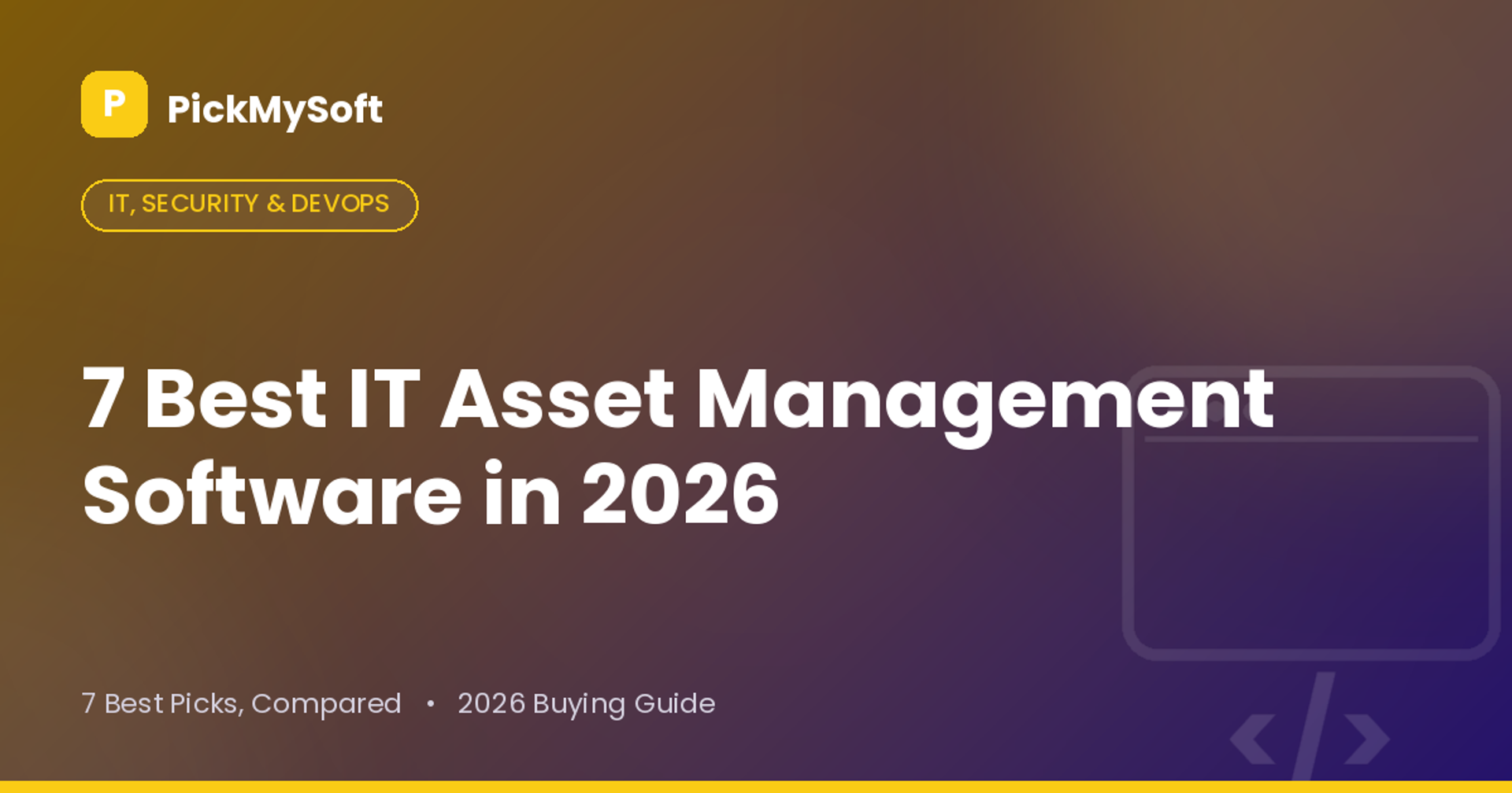 Best IT Asset Management Software