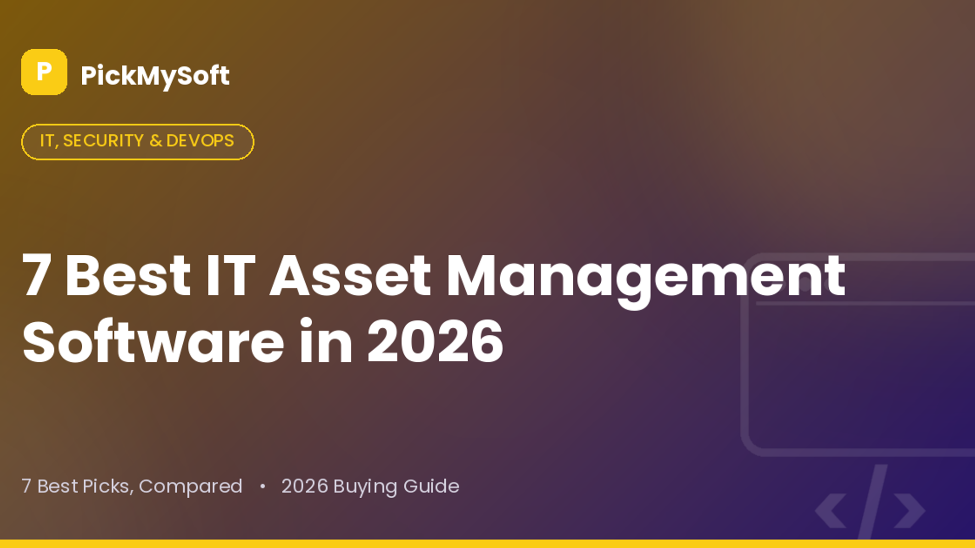 Best IT Asset Management Software