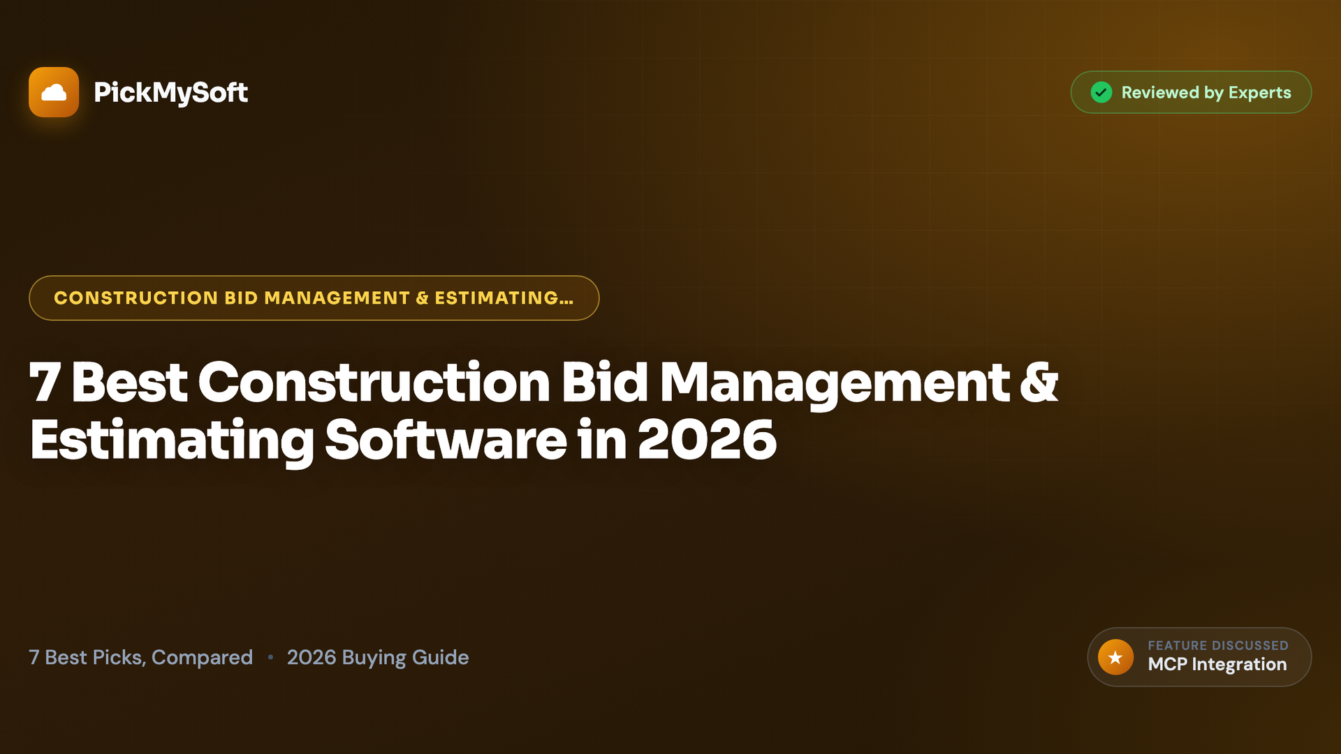 7 Best Construction Bid Management & Estimating Software in 2026