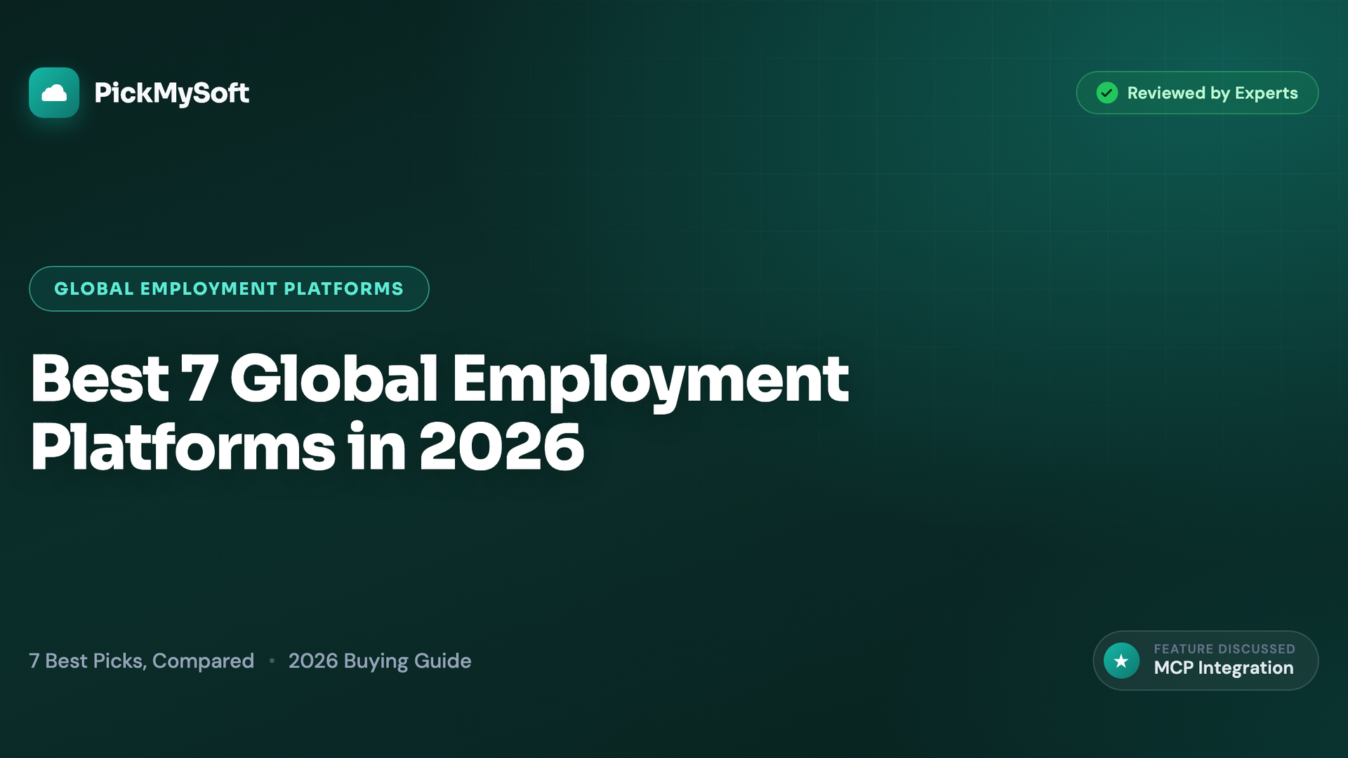 Best 7 Global Employment Platforms in 2026