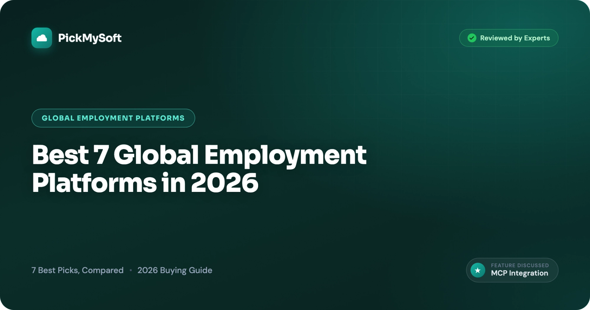 Best 7 Global Employment Platforms in 2026