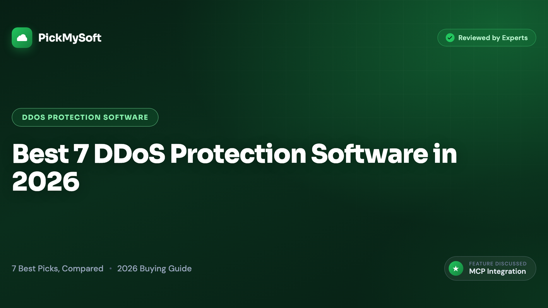 Best 7 DDoS Protection Software in 2026