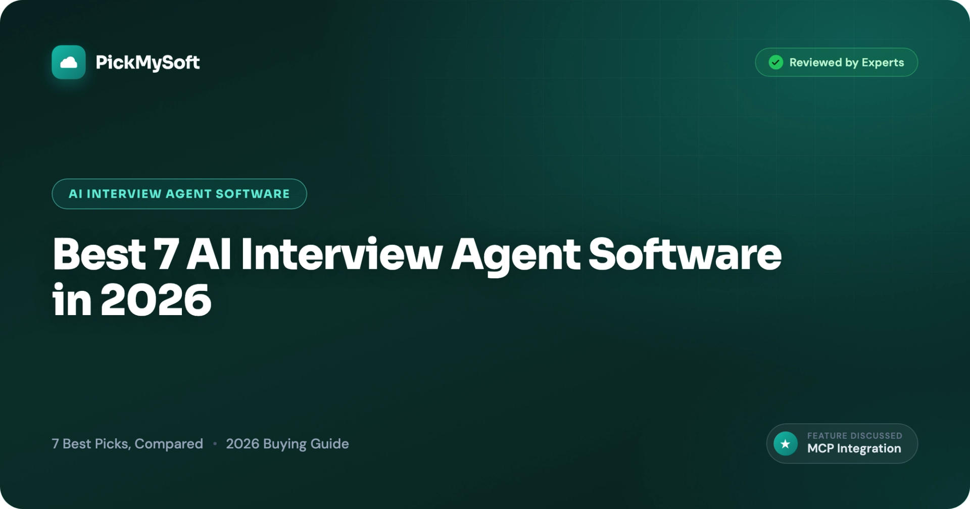 Best 7 AI Interview Agent Software in 2026