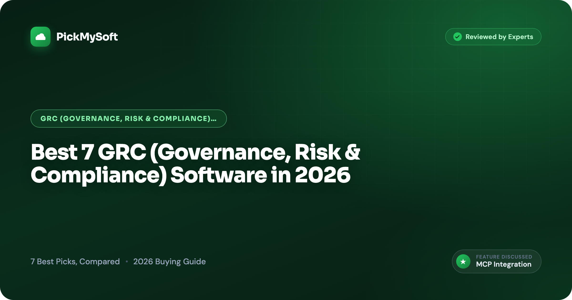 Best 7 GRC (Governance, Risk & Compliance) Software in 2026
