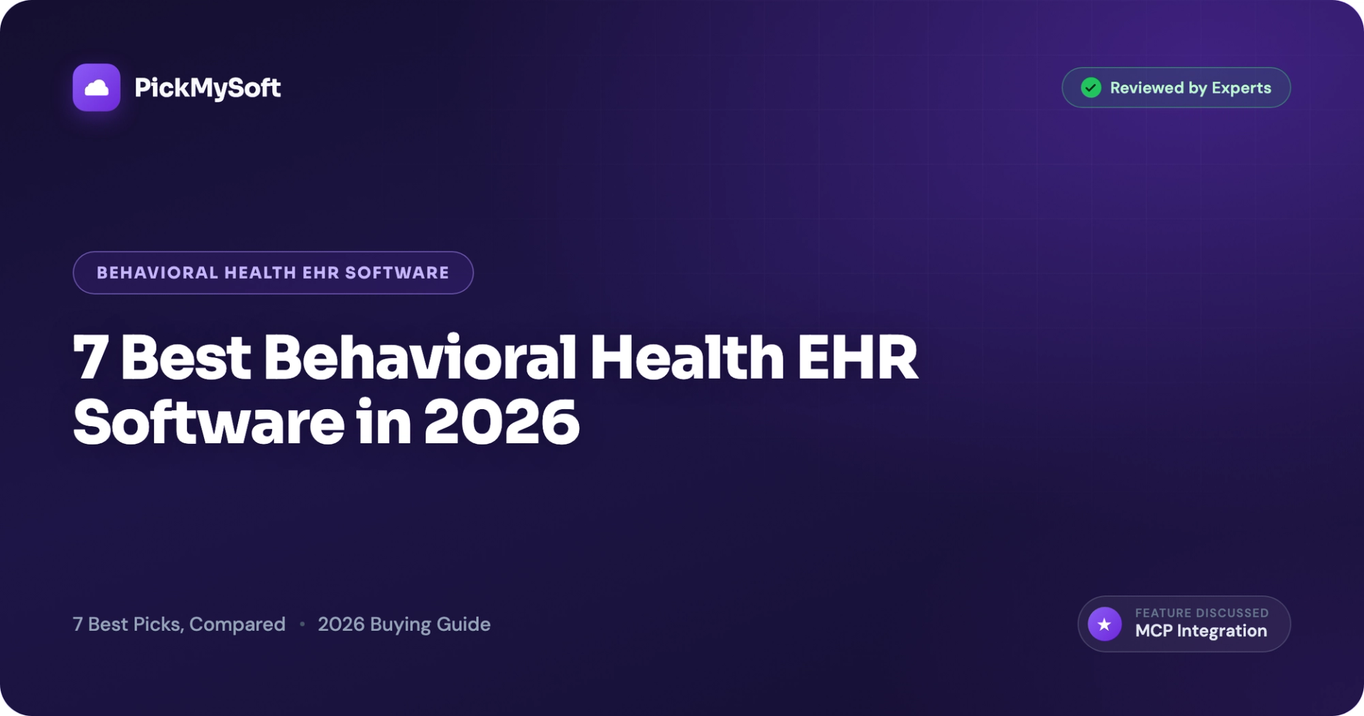 7 Best Behavioral Health EHR Software in 2026