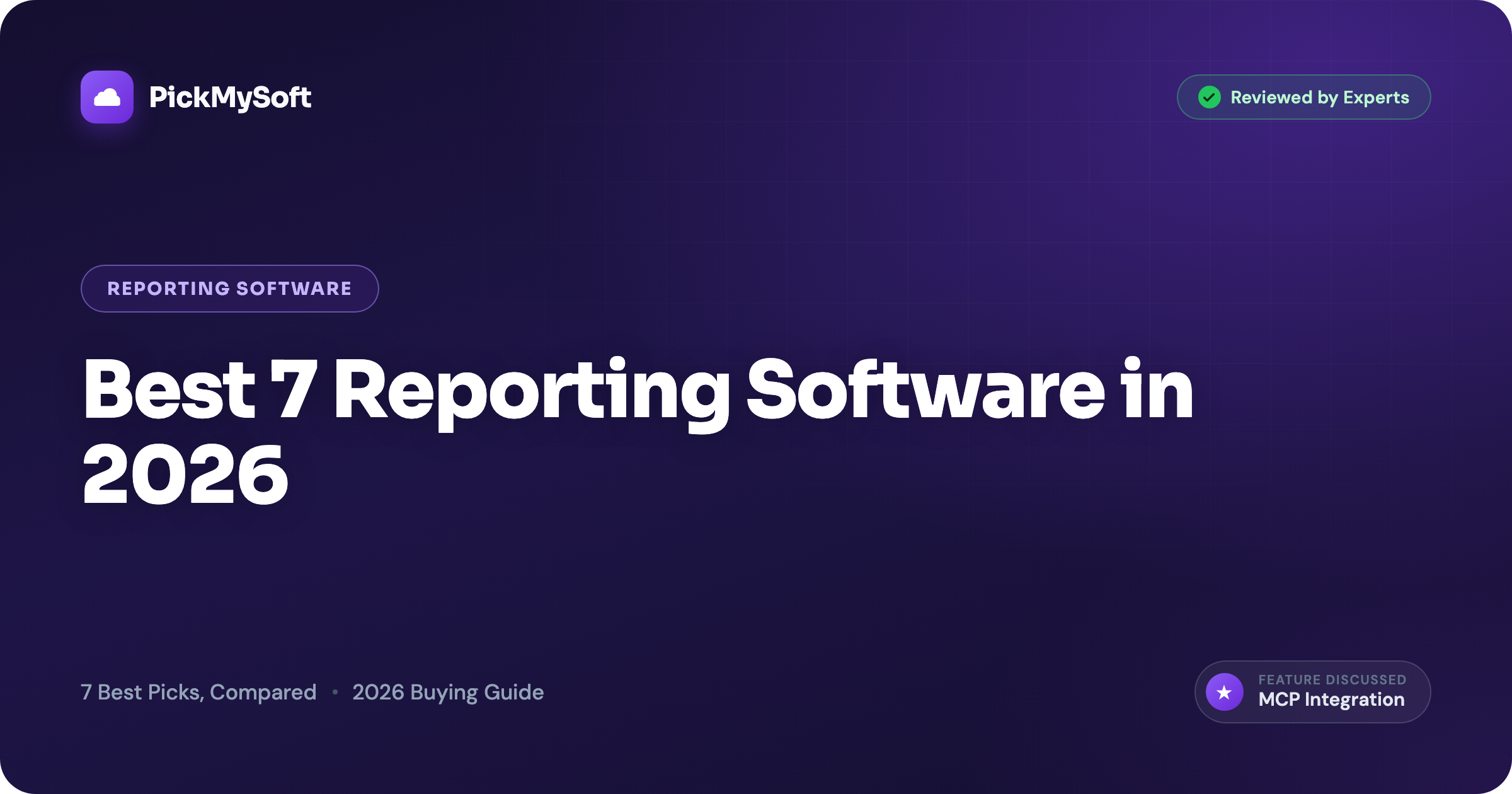 Best 7 Reporting Software in 2026