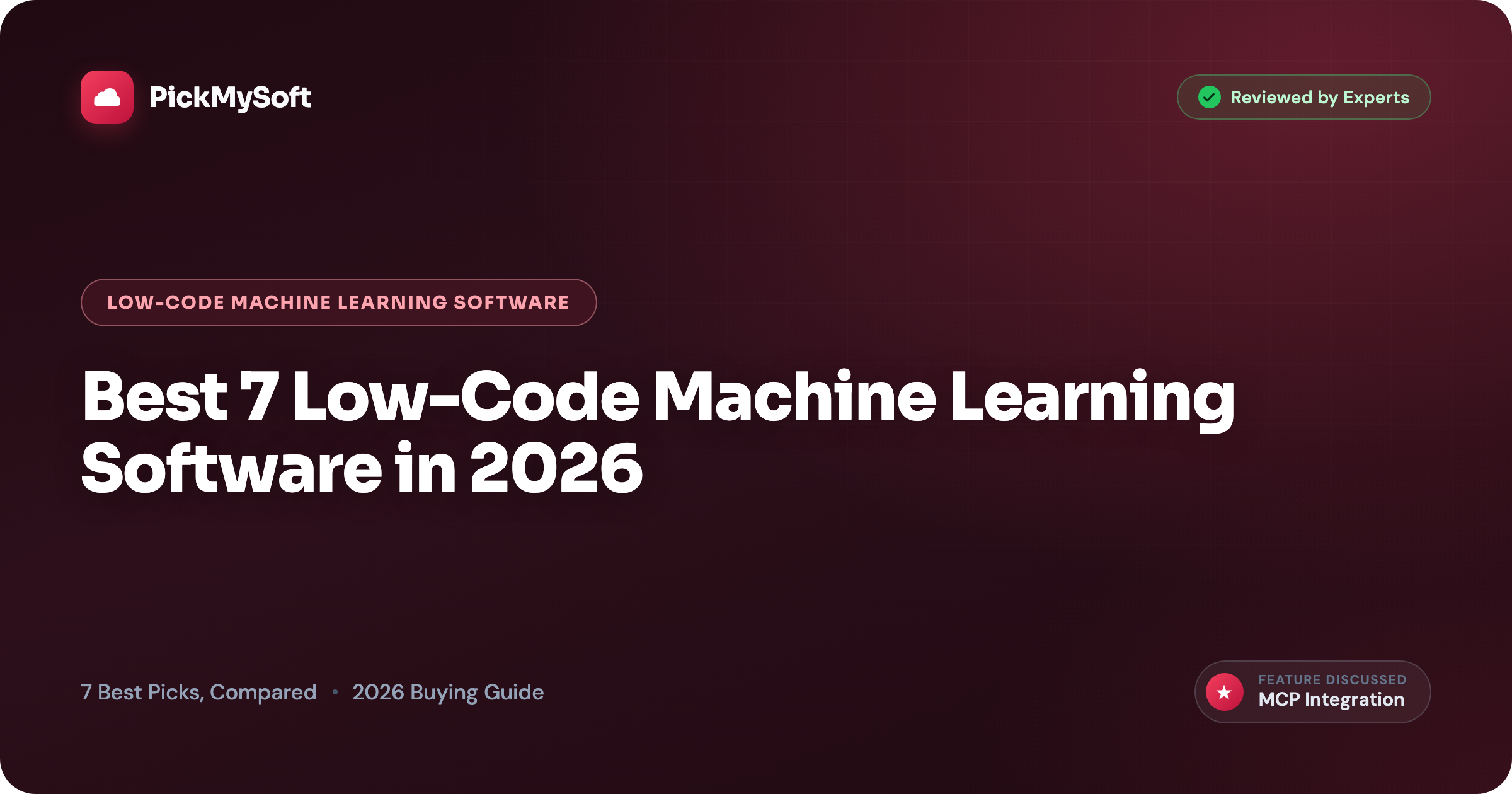Best 7 Low-Code Machine Learning Software in 2026
