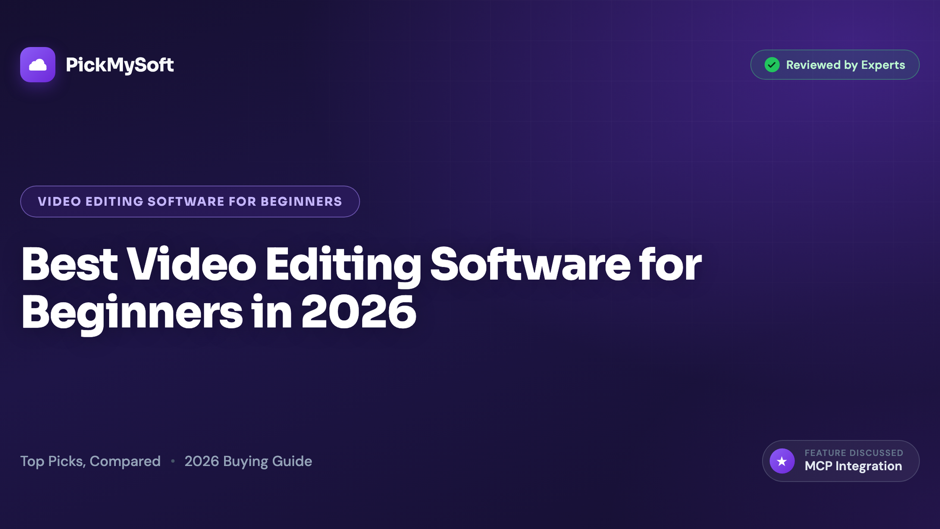 Best Video Editing Software for Beginners in 2026