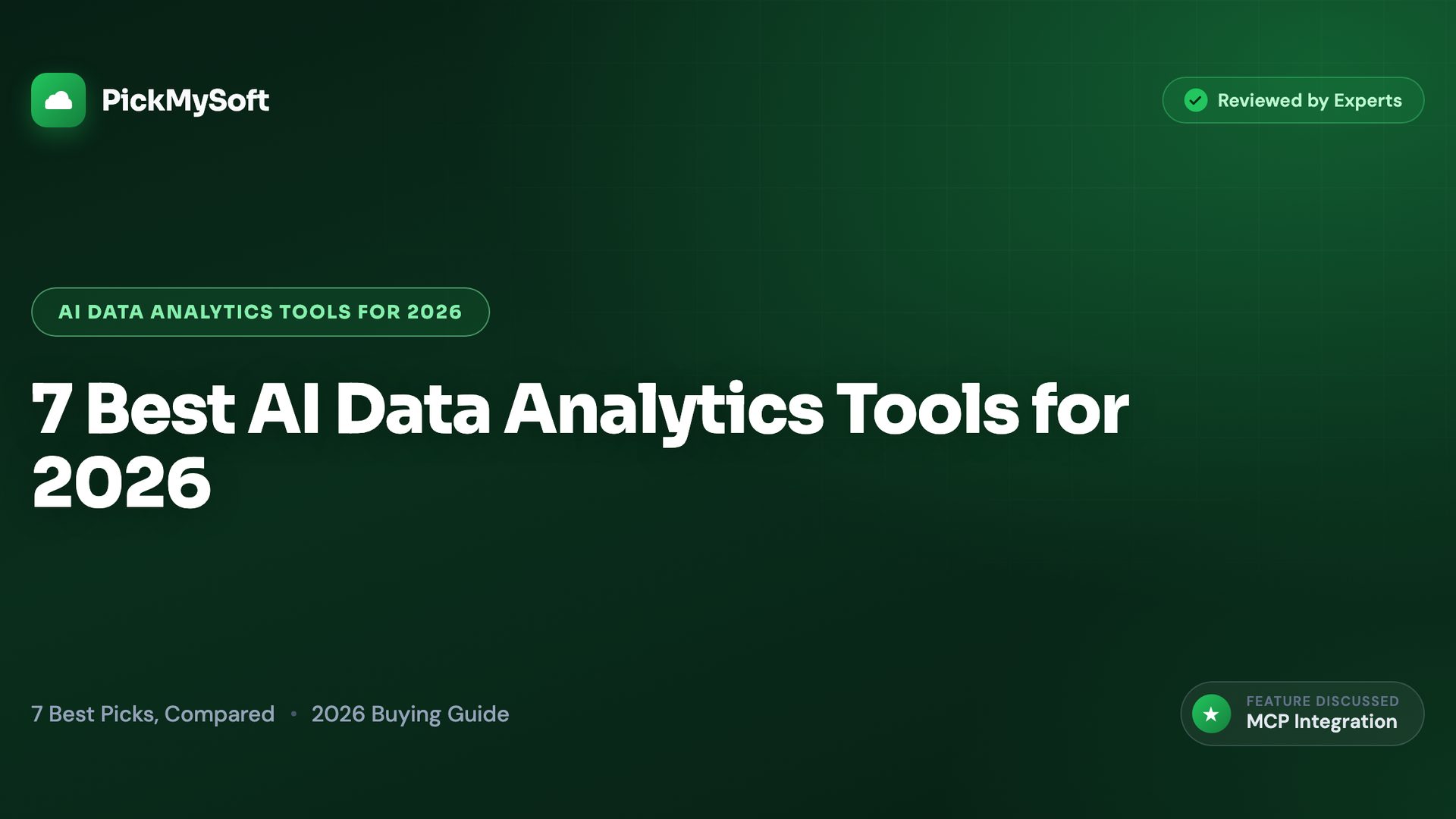 7 Best AI Data Analytics Tools for 2026