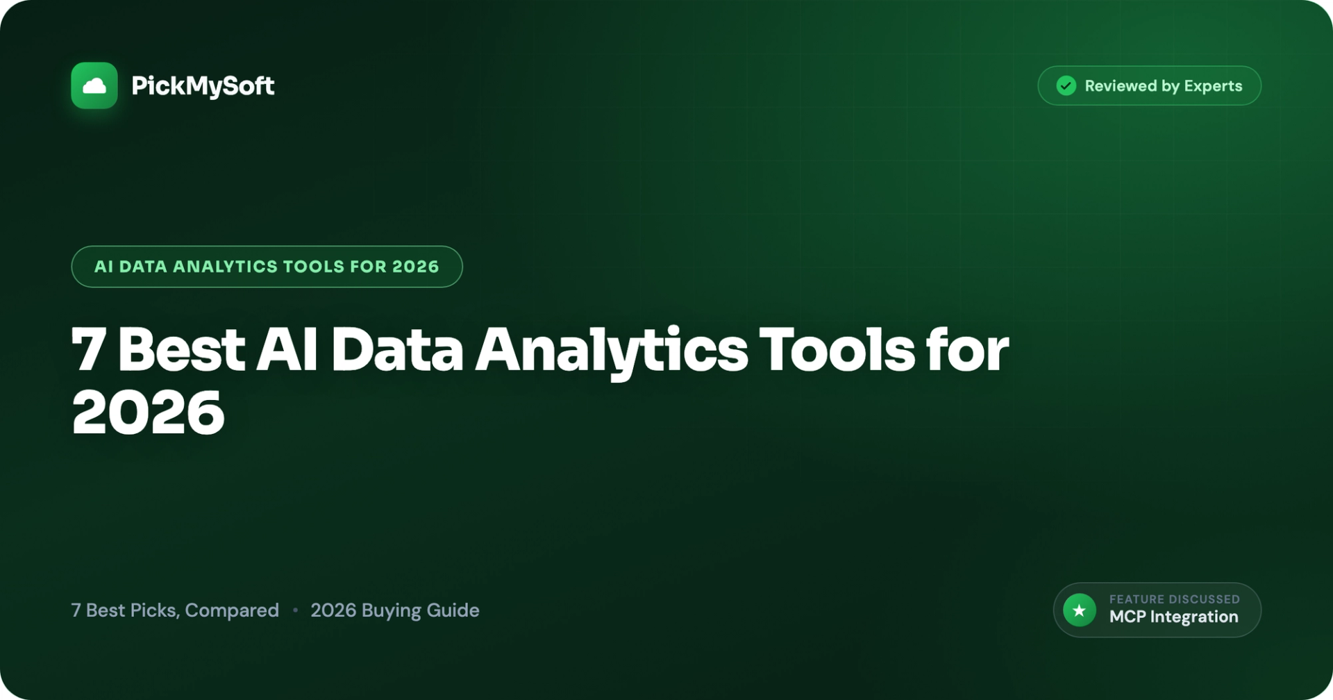 7 Best AI Data Analytics Tools for 2026