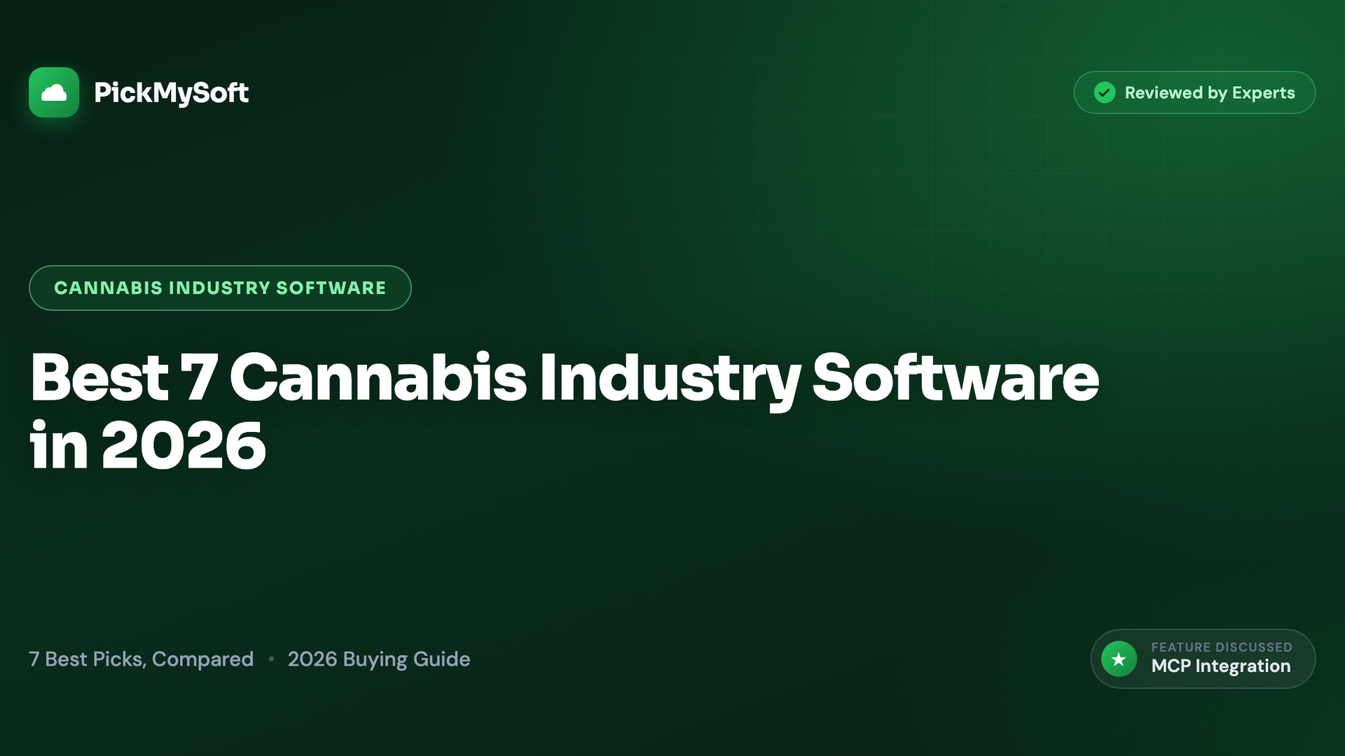 Best 7 Cannabis Industry Software in 2026