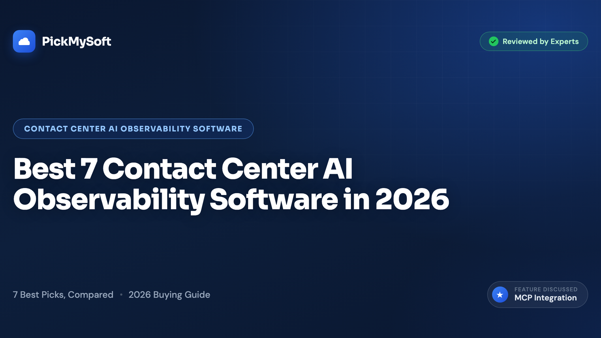 Best 7 Contact Center AI Observability Software in 2026